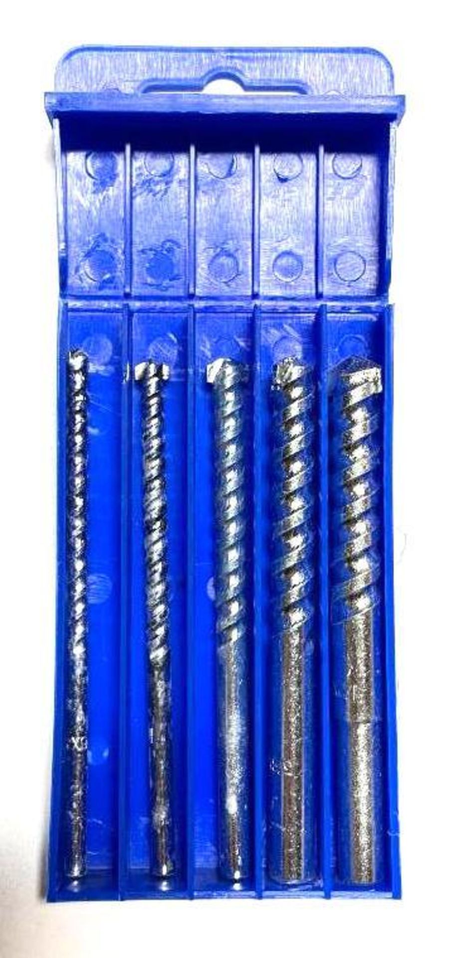 DESCRIPTION: (500) 4" FAST SPIRAL MASONRY DRILL BIT SET, 5-PIECE INFORMATION: INCLUDES: 3/16", 1/4",