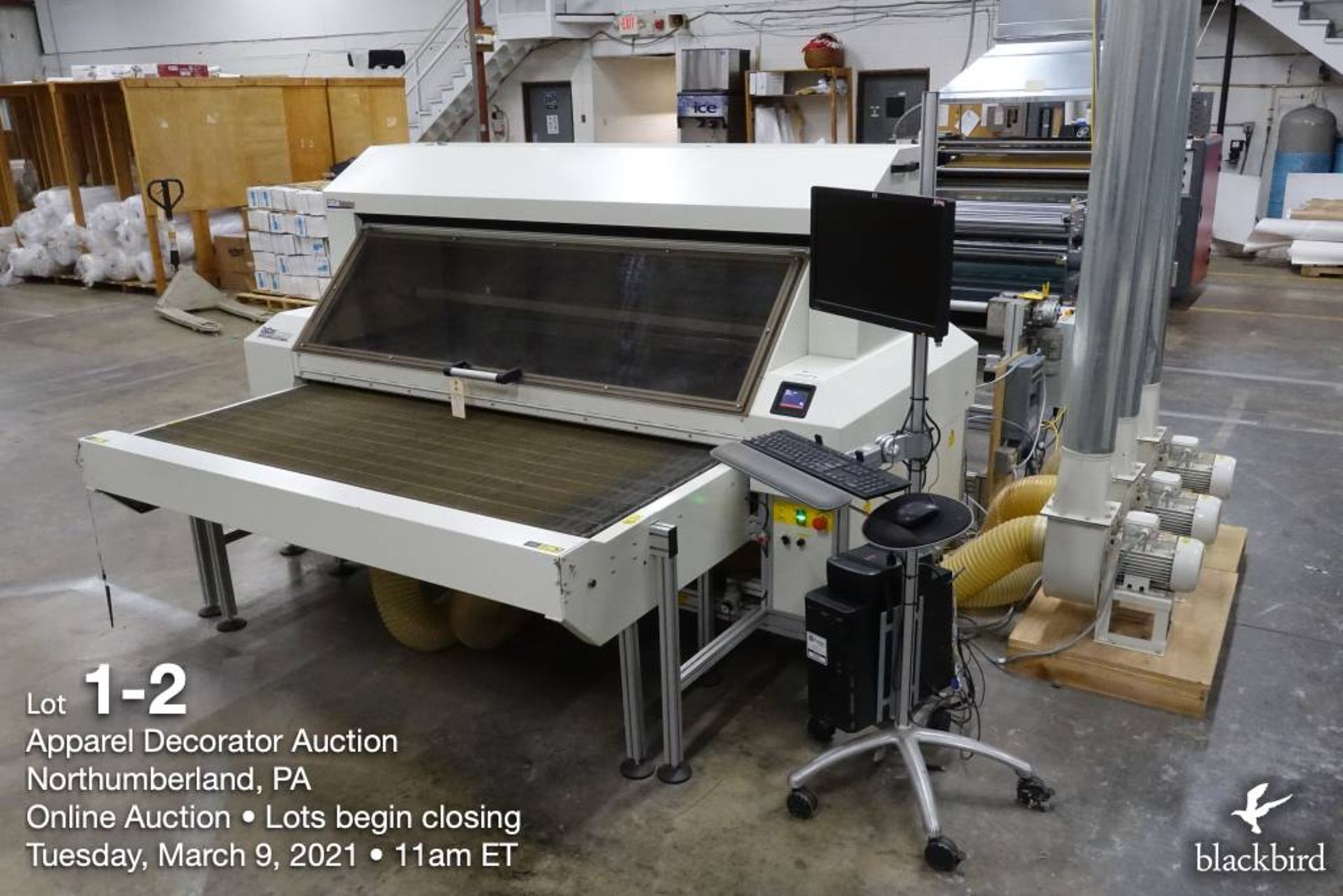 CadCam Technology laser cutter model FB-18-100, SN 090117 FB37176, 100 watt Rofin water cooled - Image 2 of 22