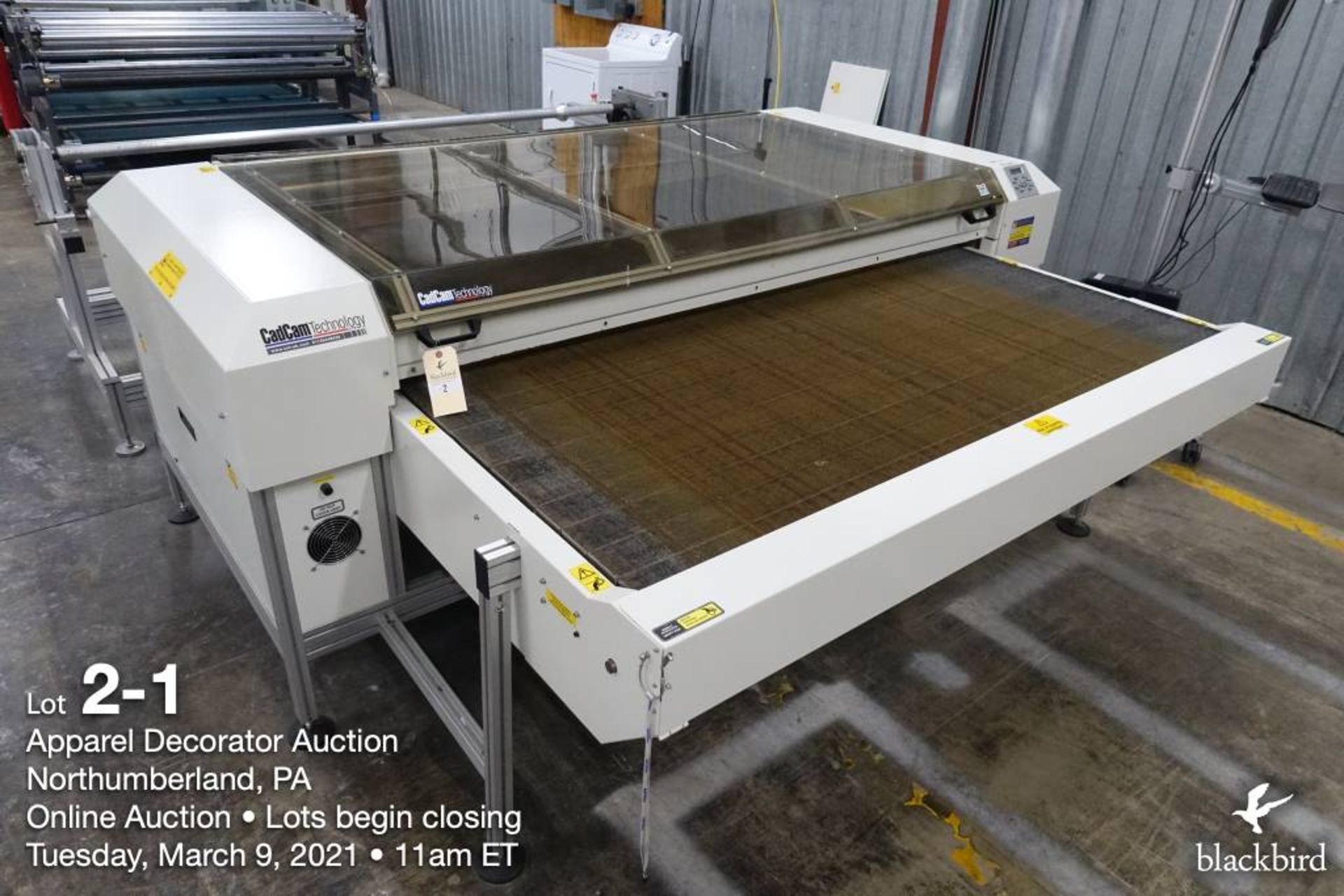 CadCam Technology laser cutter model FB-18-100, SN 060116 FB36514, 100 watt Rofin air cooled