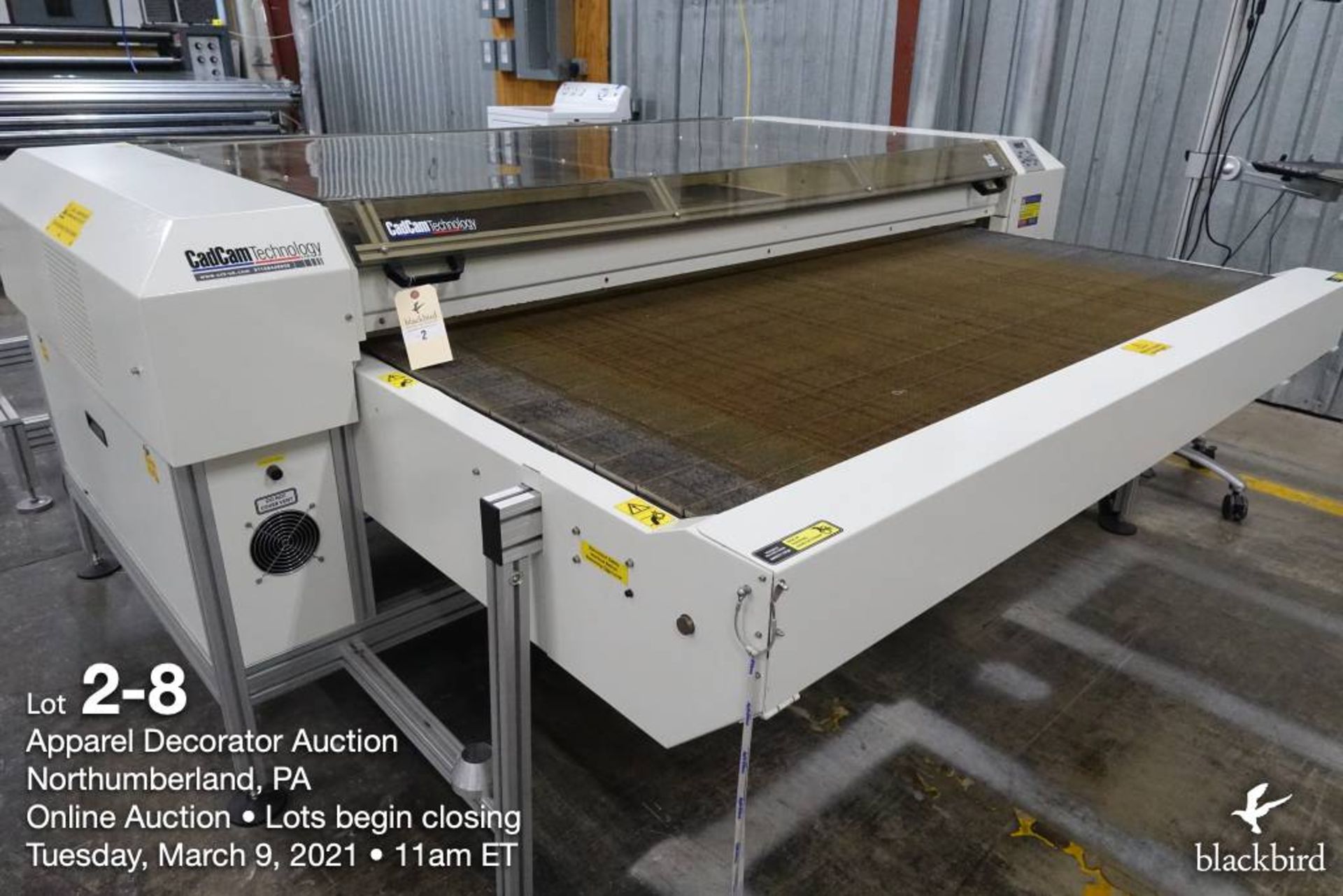 CadCam Technology laser cutter model FB-18-100, SN 060116 FB36514, 100 watt Rofin air cooled - Image 8 of 17