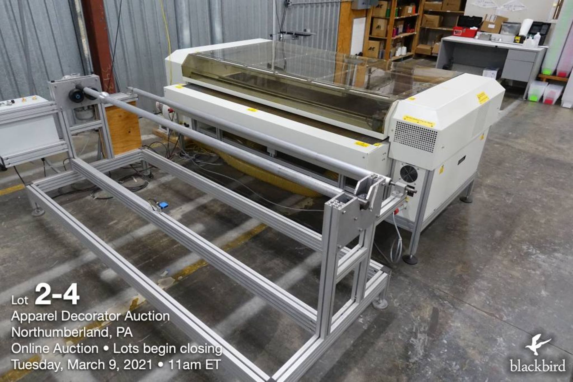 CadCam Technology laser cutter model FB-18-100, SN 060116 FB36514, 100 watt Rofin air cooled - Image 4 of 17