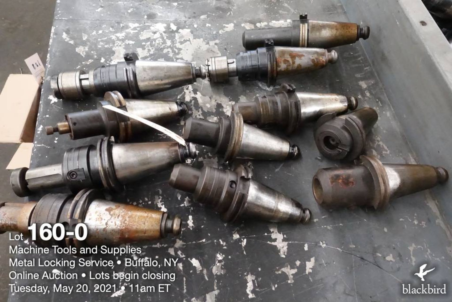 Lot of (11) misc. tool holders as photographed