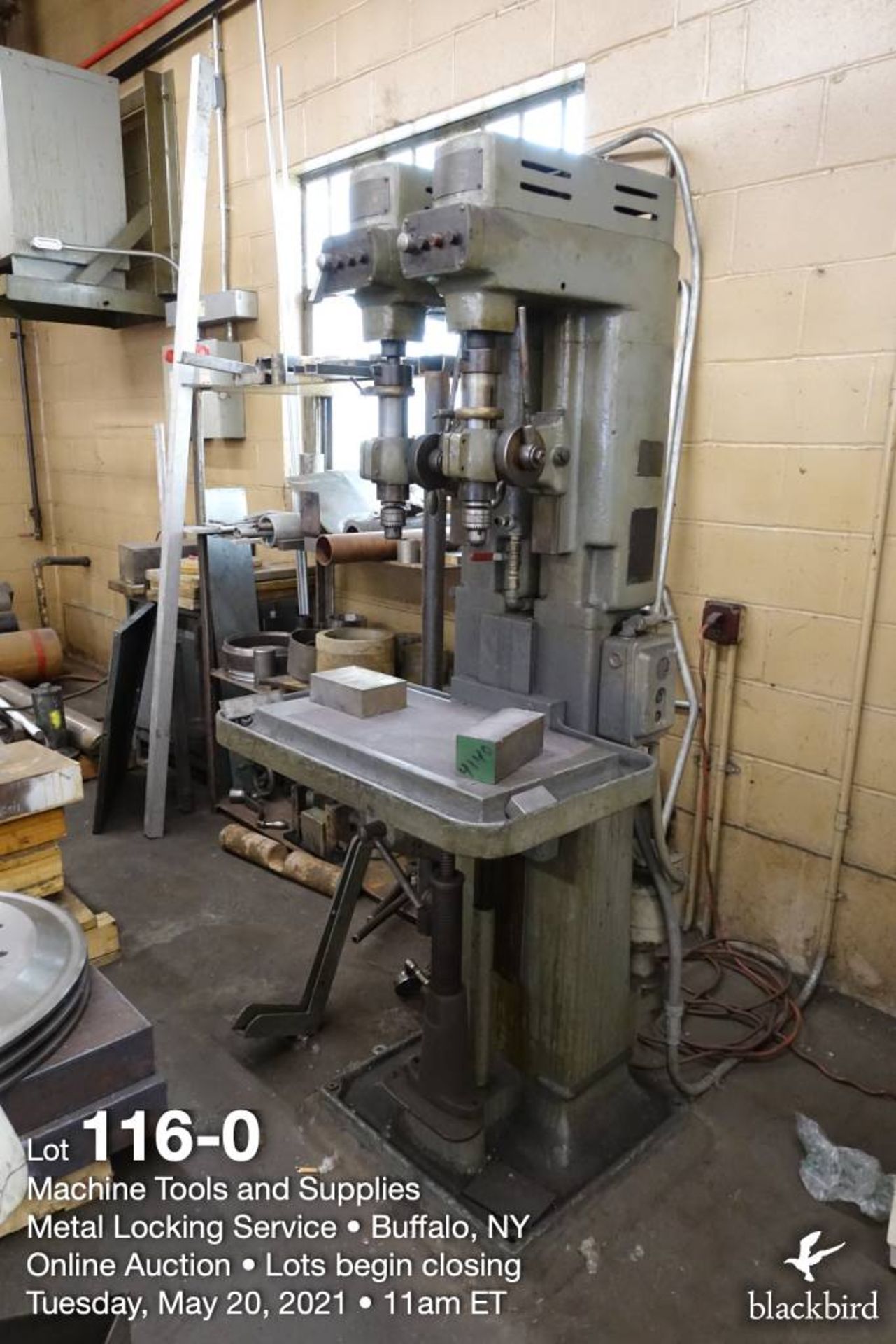 Avey twin spindle drill press, M 1/2 heavy