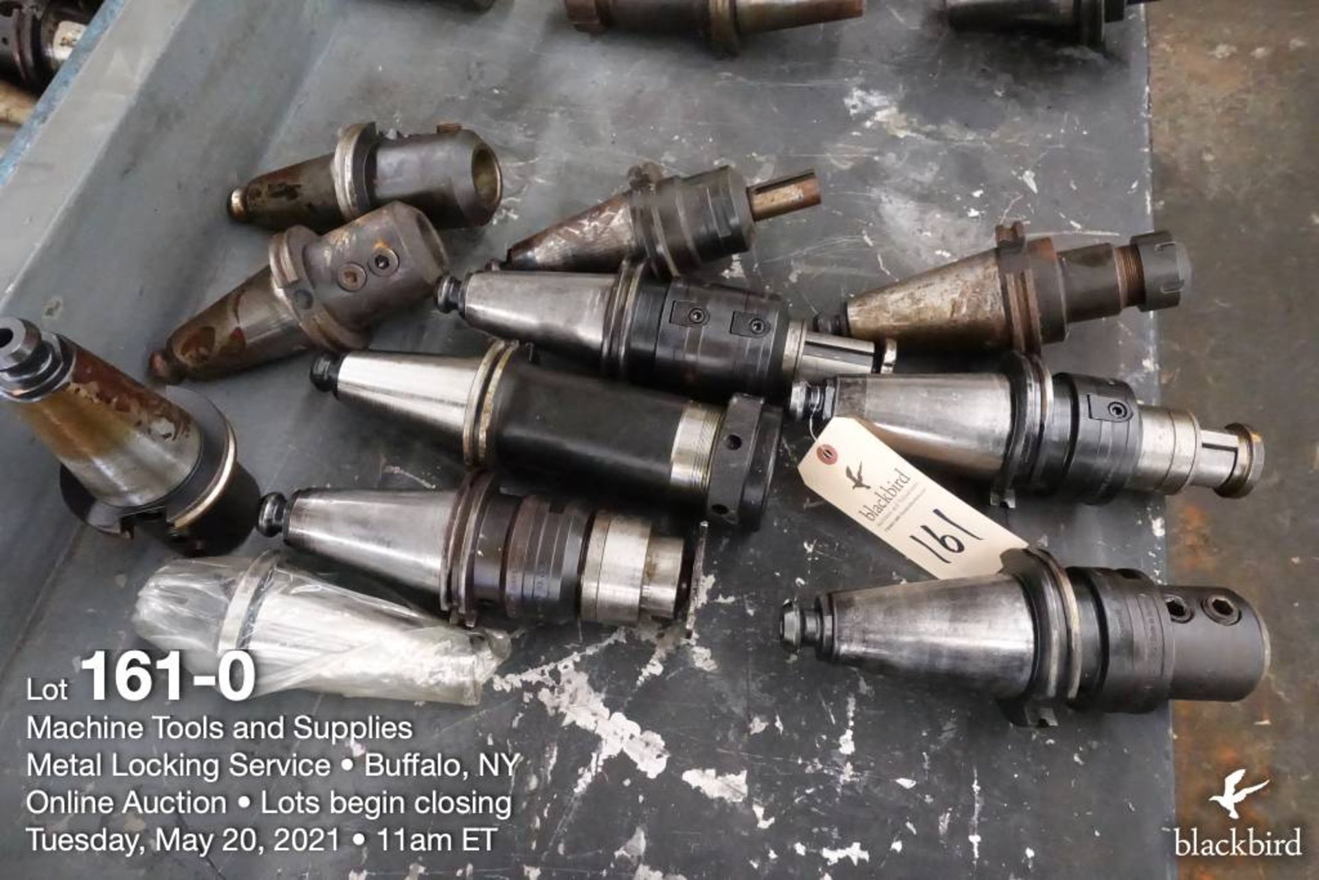 Lot of (11) misc. tool holders as photographed