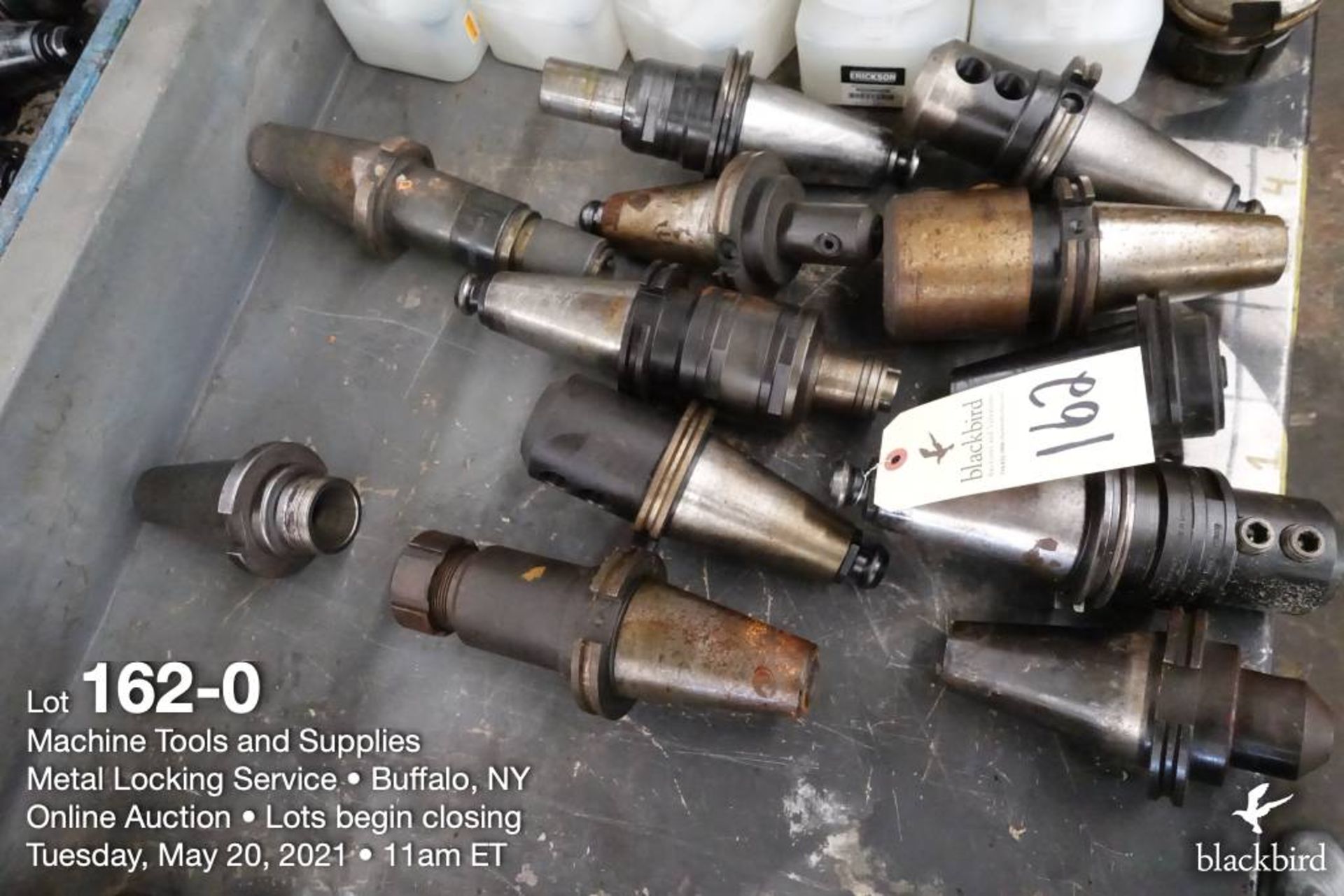 Lot of (12) misc. tool holders as photographed