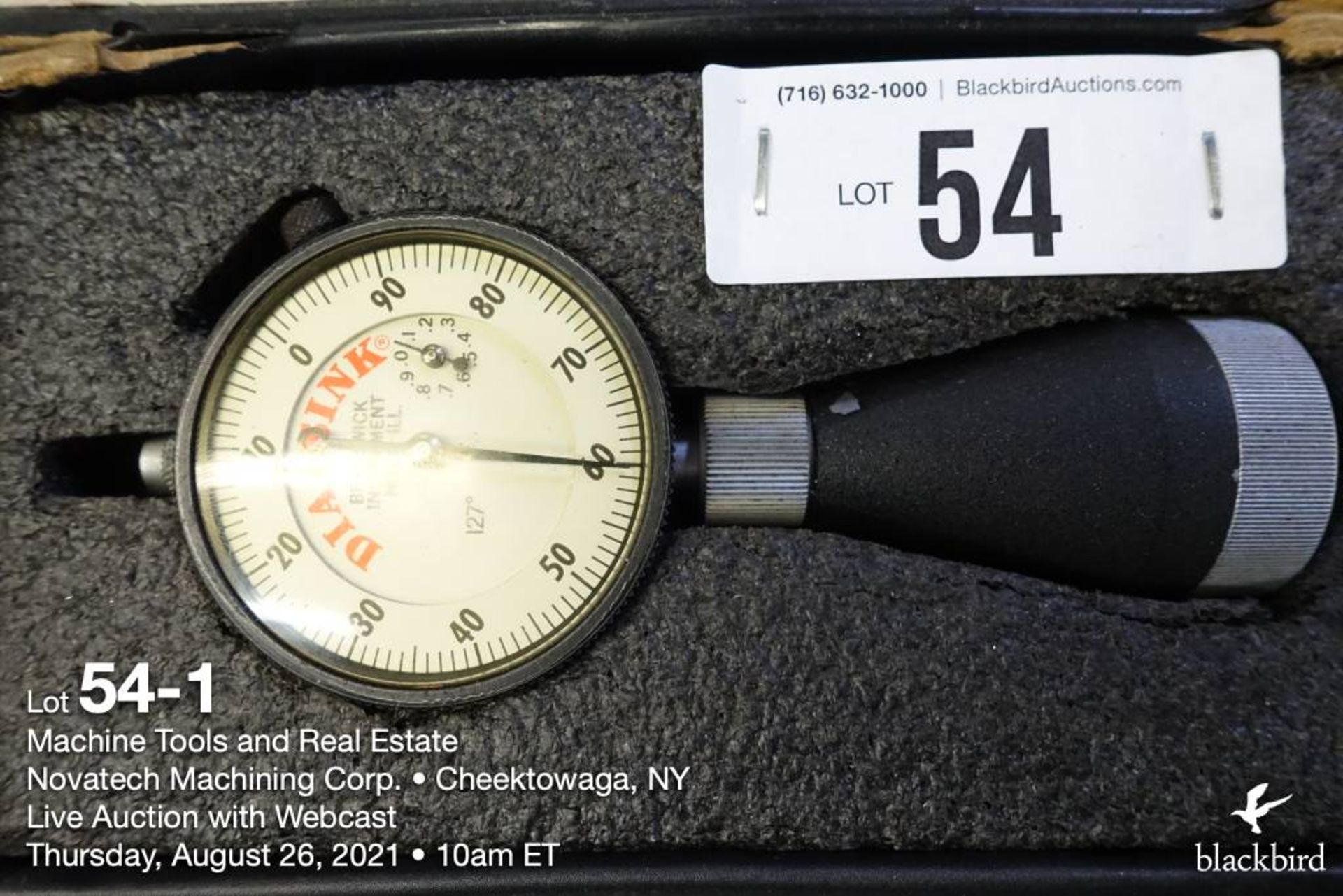 Brunswick Instrument Dialsink taper gauge