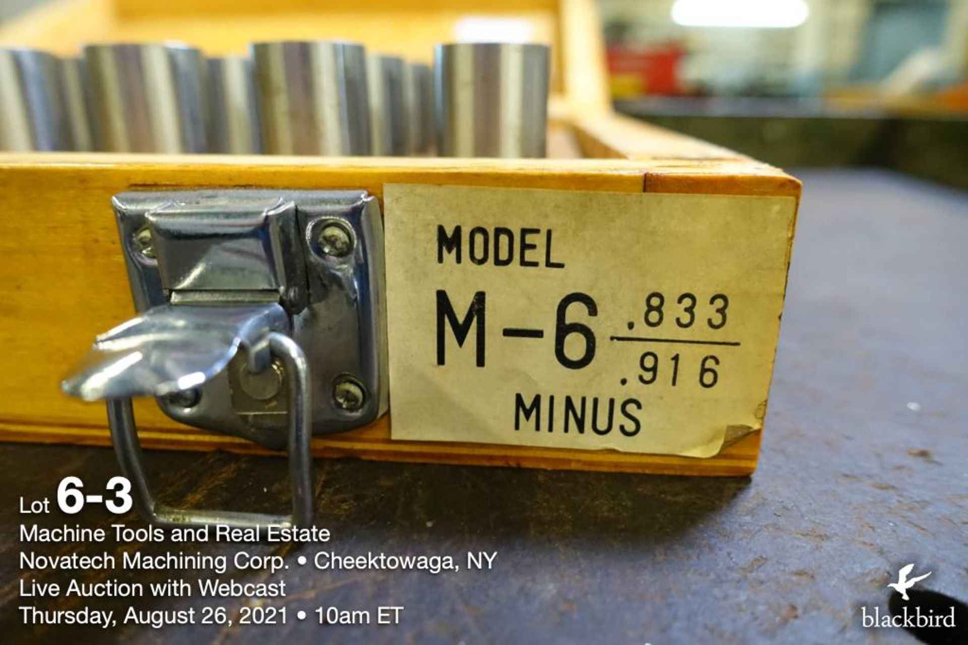 Pin gauge set M-6 .833"-.916" - Image 3 of 3