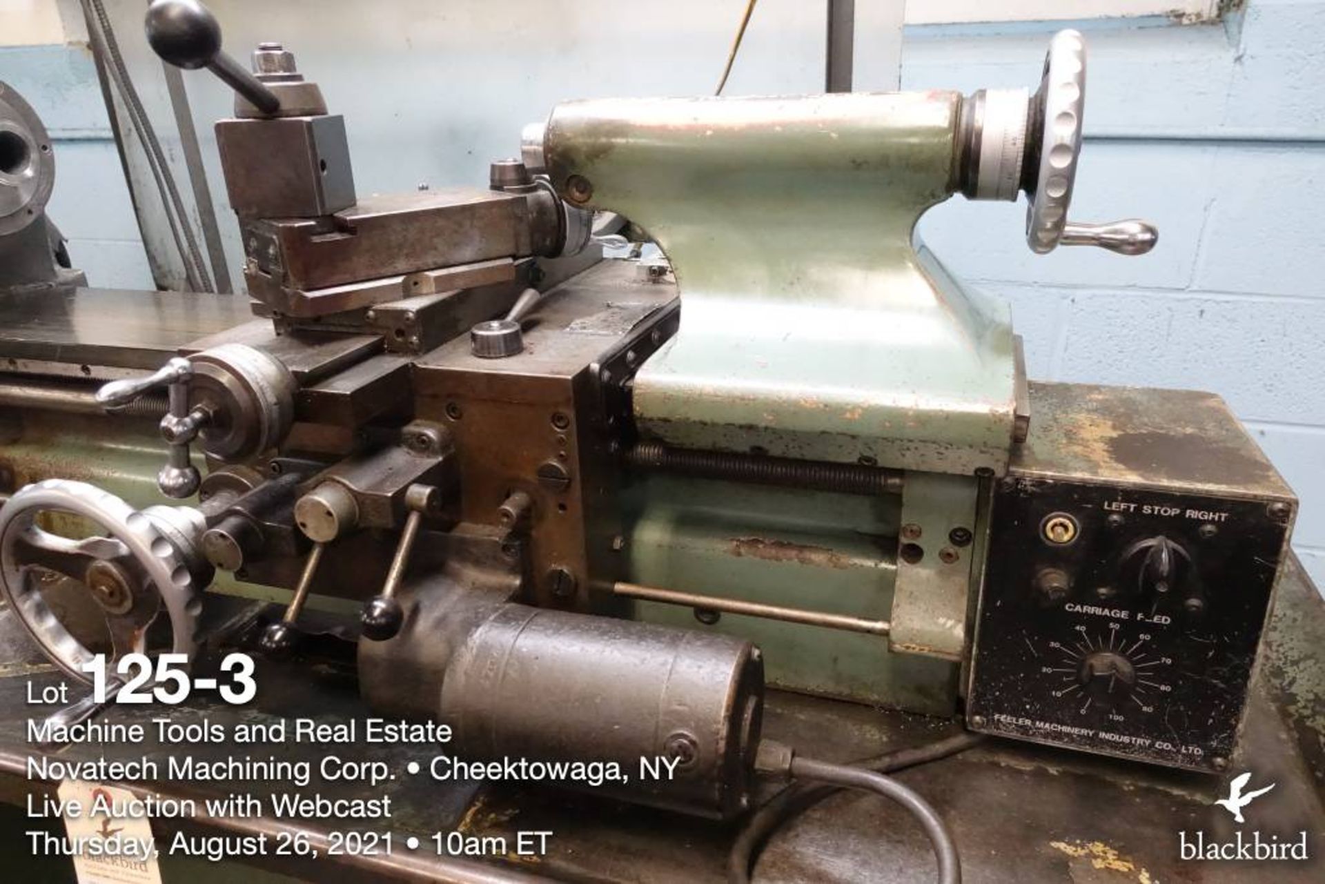 Feeler Toolroom Lathe, 6" x 18" - Image 3 of 10