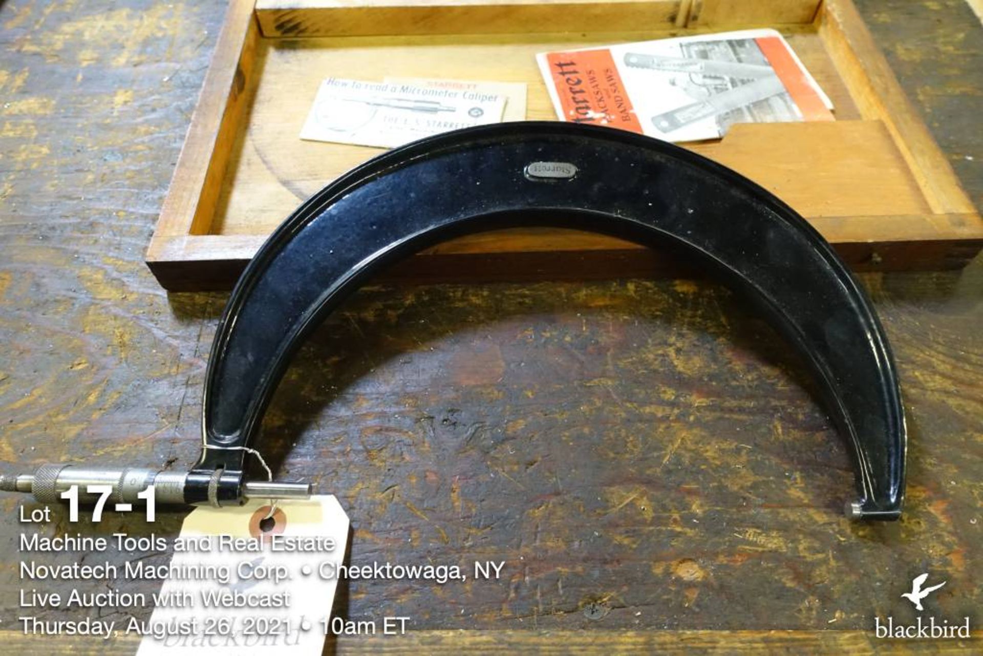 Starrett #438 micrometer, 9"