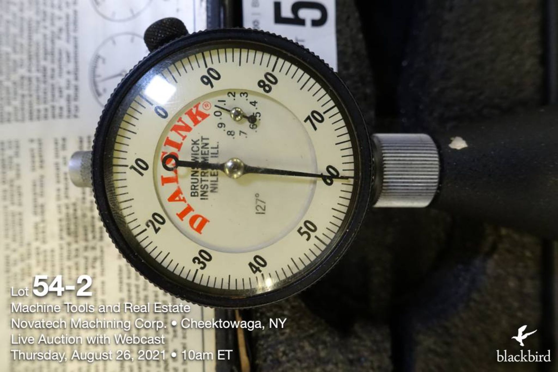 Brunswick Instrument Dialsink taper gauge - Image 2 of 4