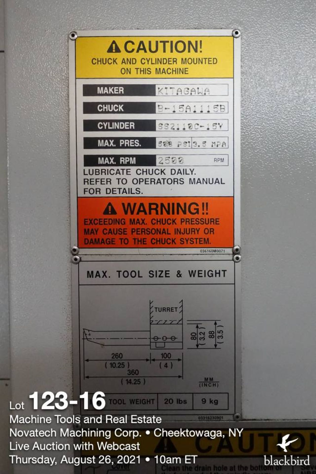Mazak Quick Turn Nexus 350-II-1200 CNC Turning Center, 2009 - Image 17 of 19