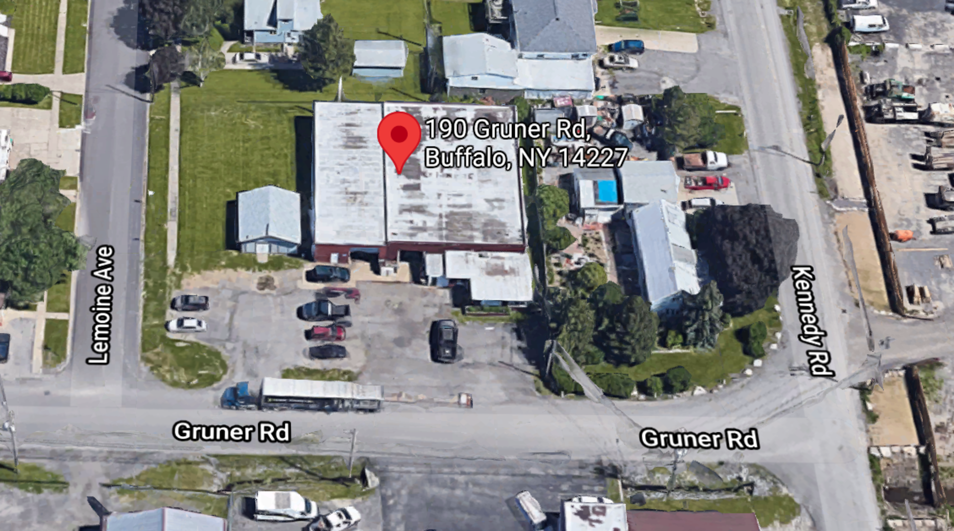 Shop building: 6900 sqft building on .47 acres in Cheektowaga (Buffalo), NY