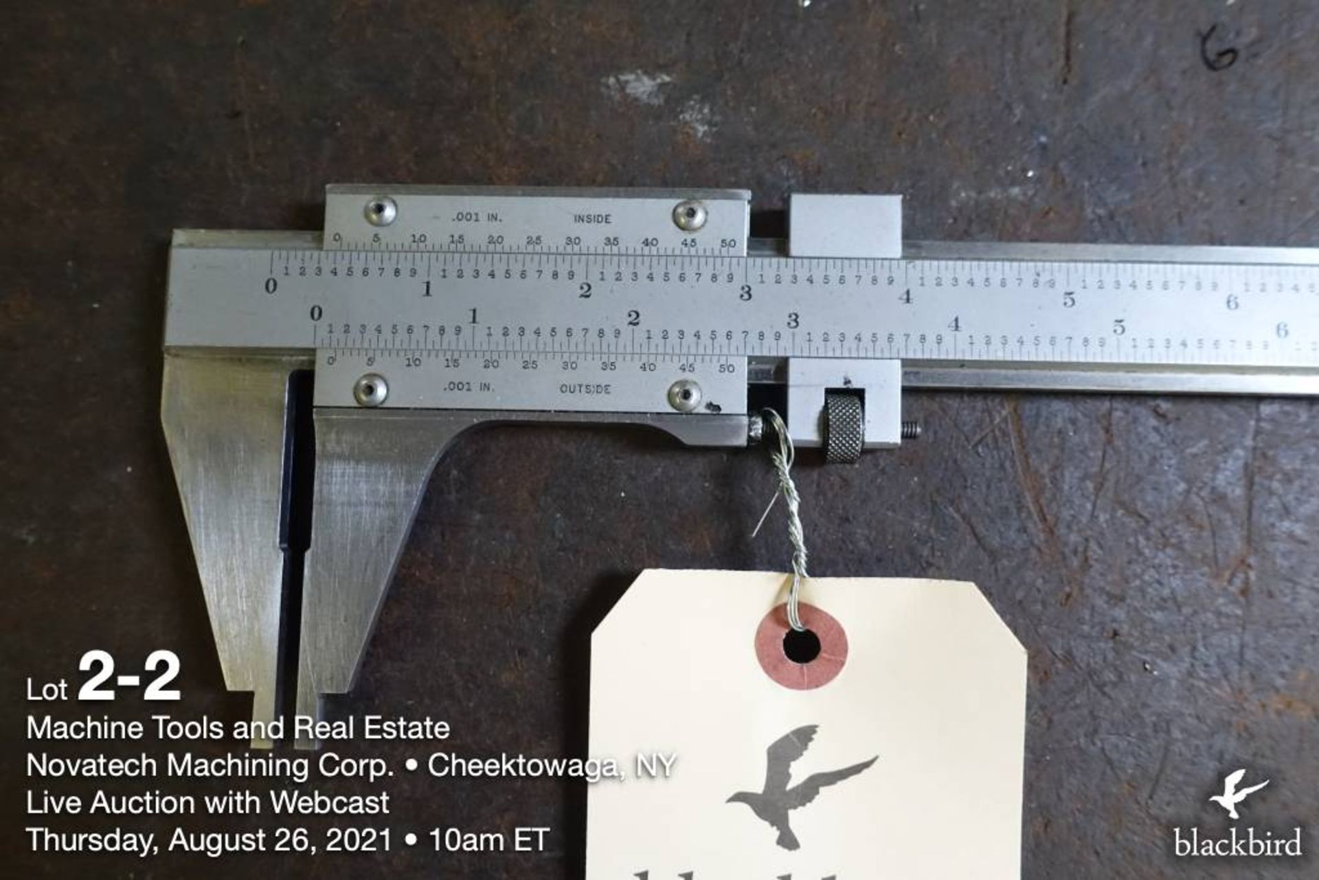 Starrett 14" caliper model 123 - Image 2 of 2