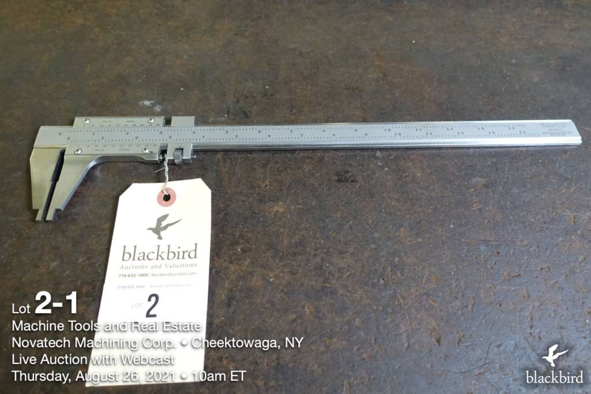 Starrett 14" caliper model 123