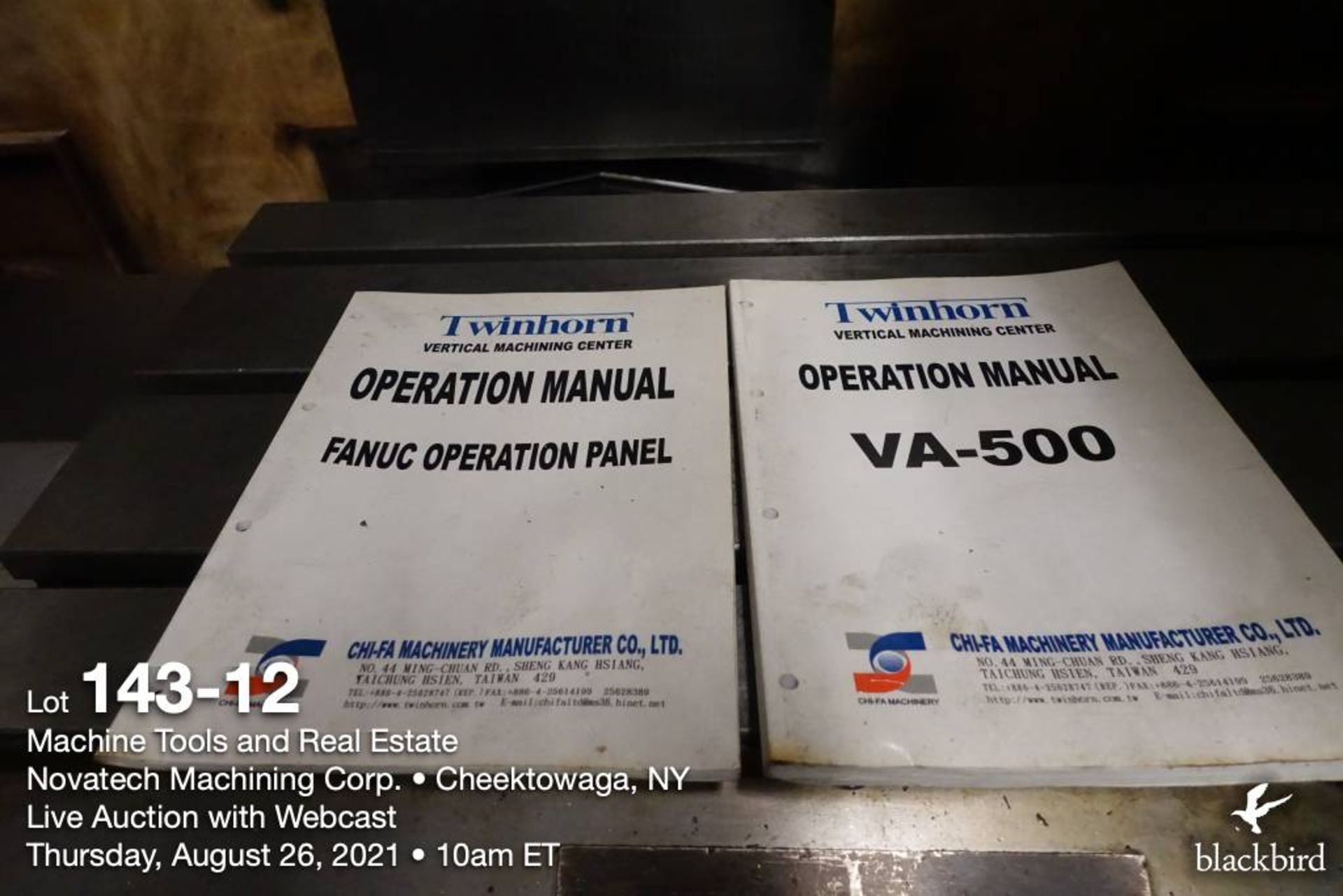 Twinhorn VA500 CNC Vertical Machining Center, 2006 - Image 13 of 15