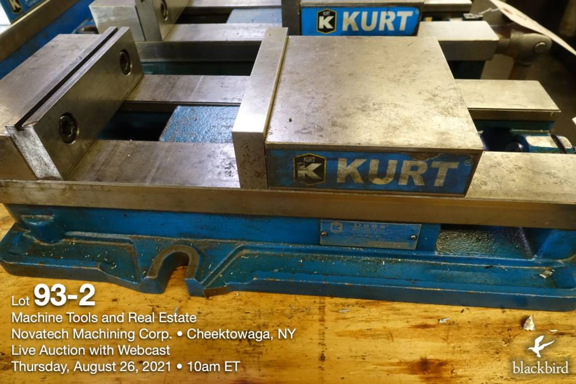 Kurt D688 6" machine vise - Image 2 of 3