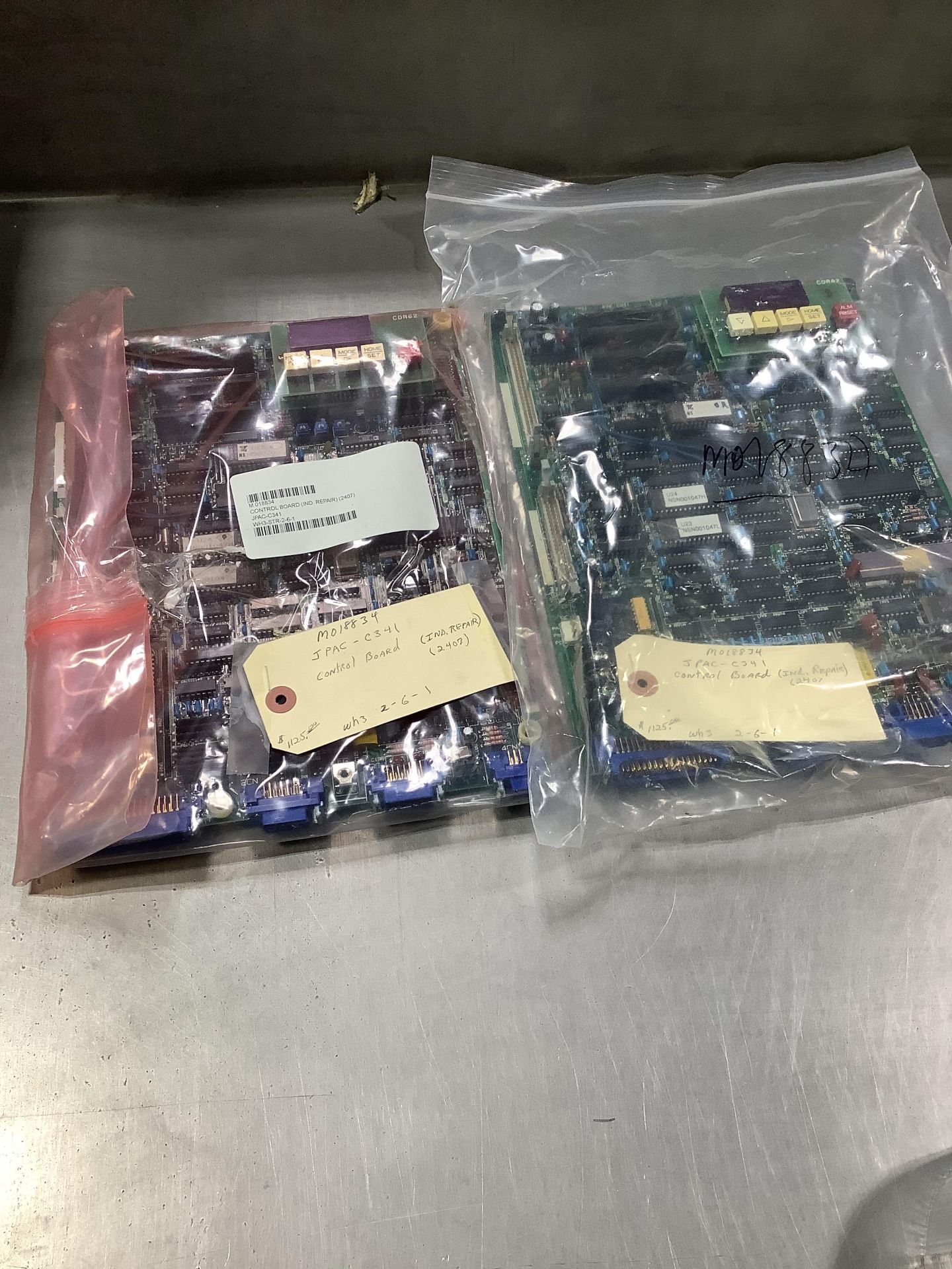 Lot of 2 New/Refurb Yaskawa JPAC-C341 Logic Boards