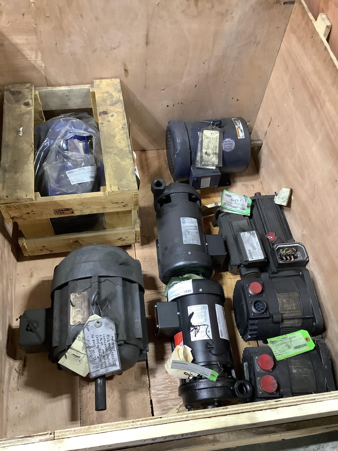 Lot of Misc DC and Servo Motors