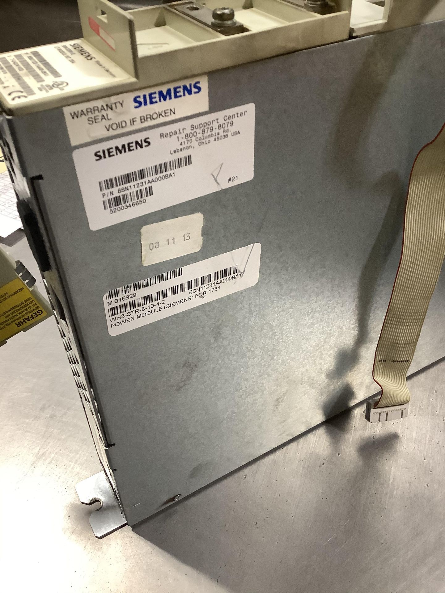 Siemens 6SN1123-1AA00-0BA1 Simo Drive - Image 3 of 3