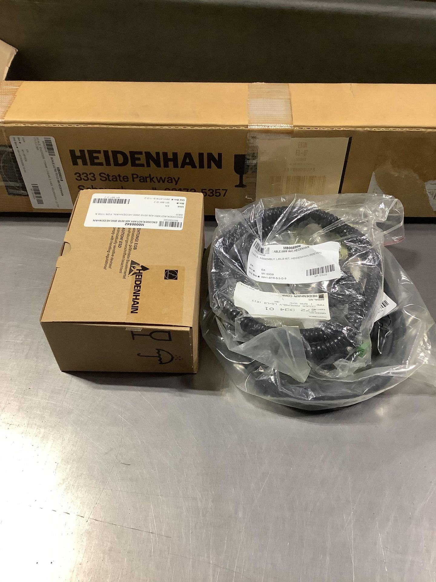 Lot of Heidenhain Cables, Encoder, Scale