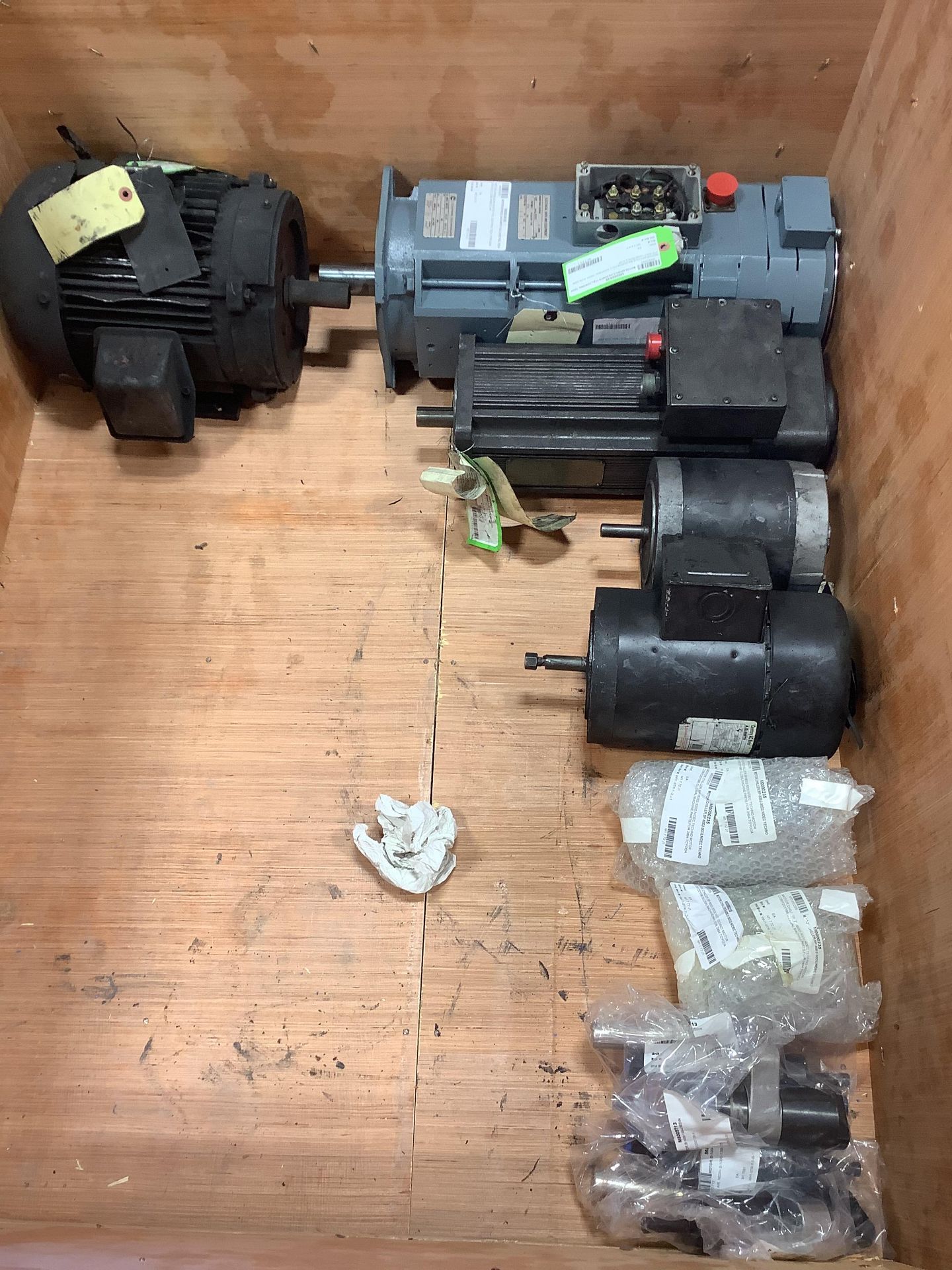 Lot of Misc/Refurb DC and Servo Motors