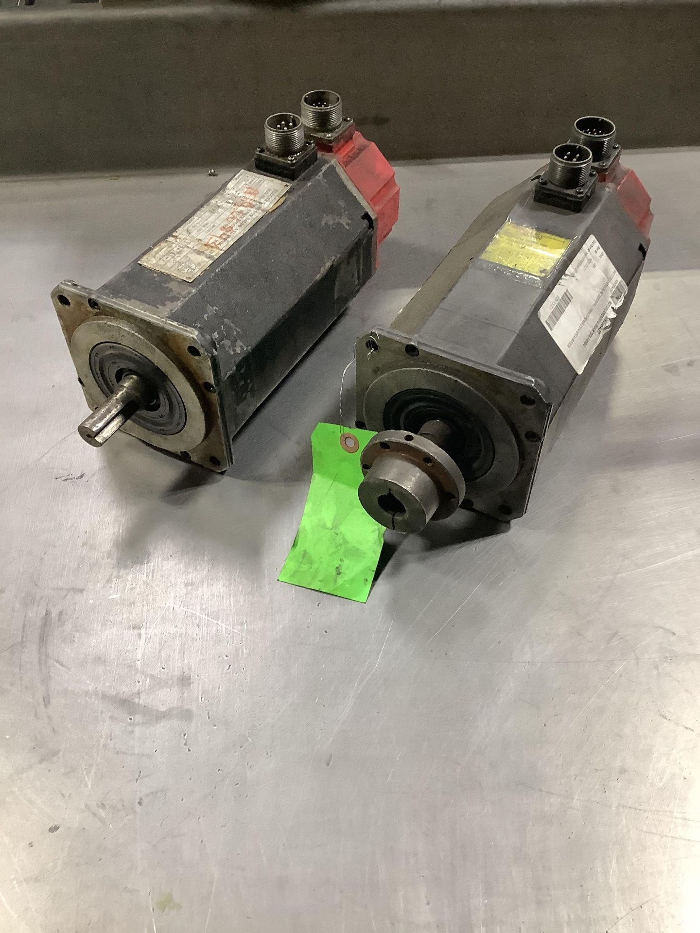 Lot of 2 Fanuc A06B-0314-B504#7008 Servo Motors