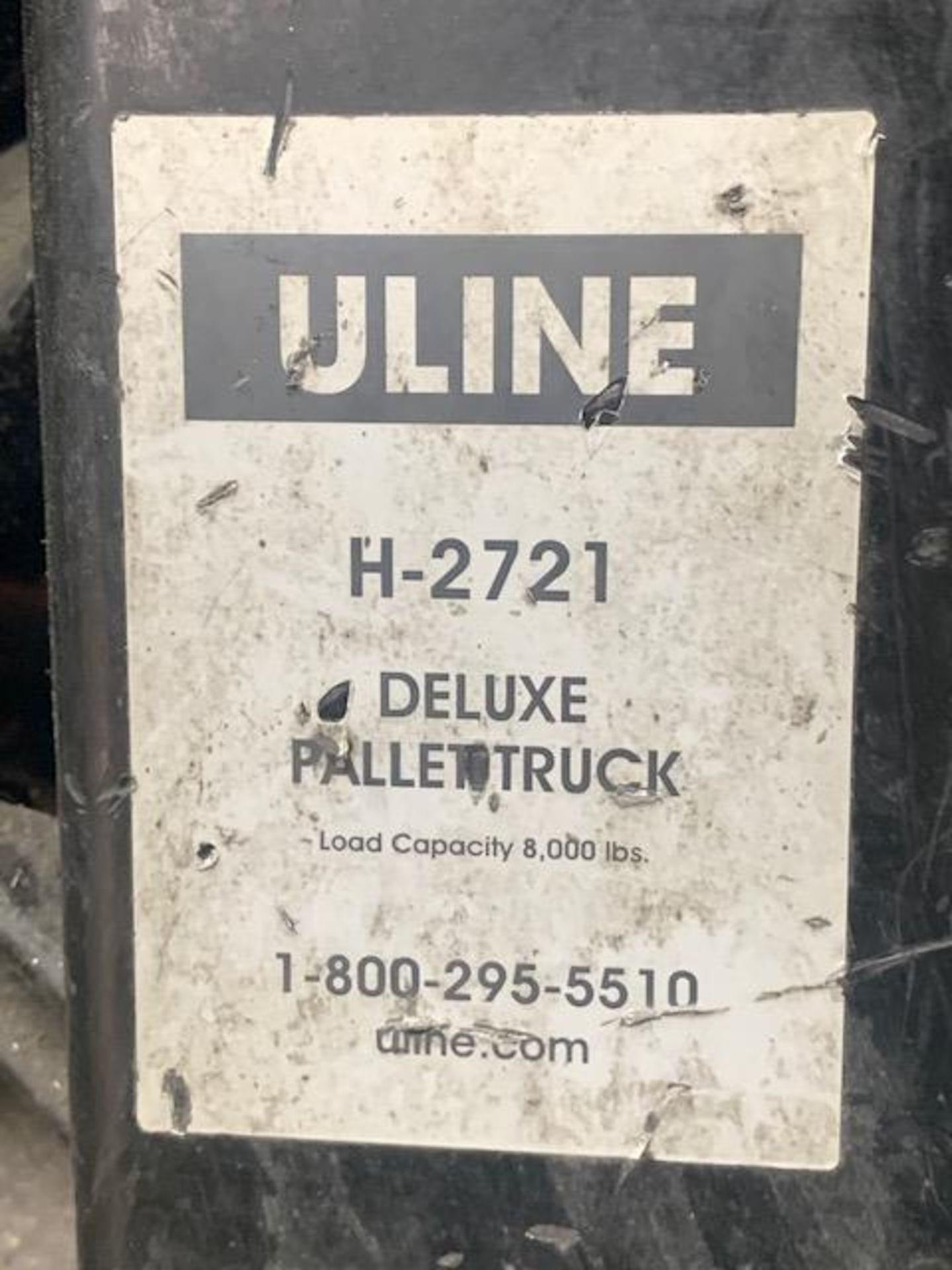 8,000LB U-Line Hand Pallet Truck - Image 4 of 4