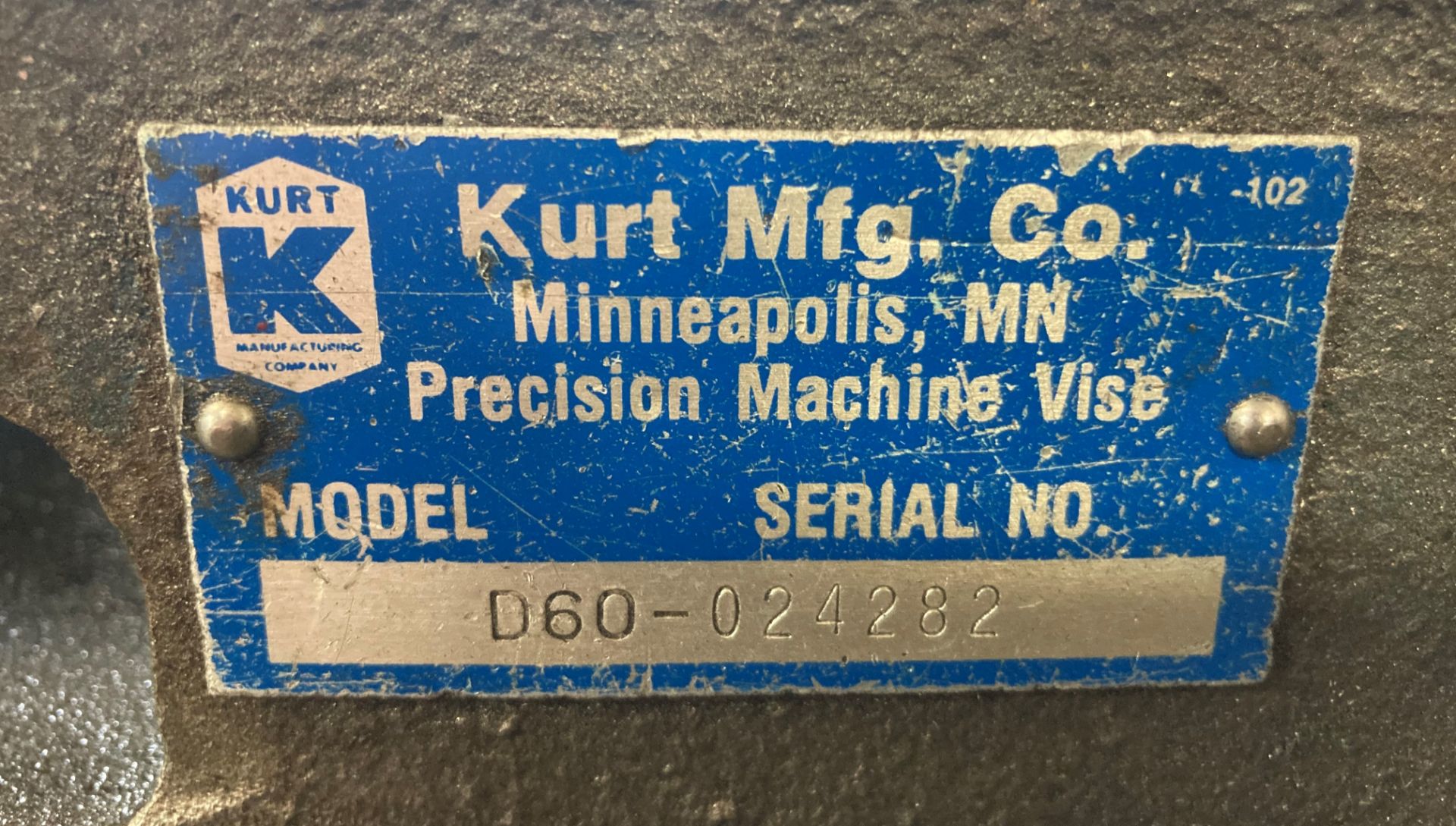 6" Kurt D60 Precision Machine Vise - Image 5 of 5