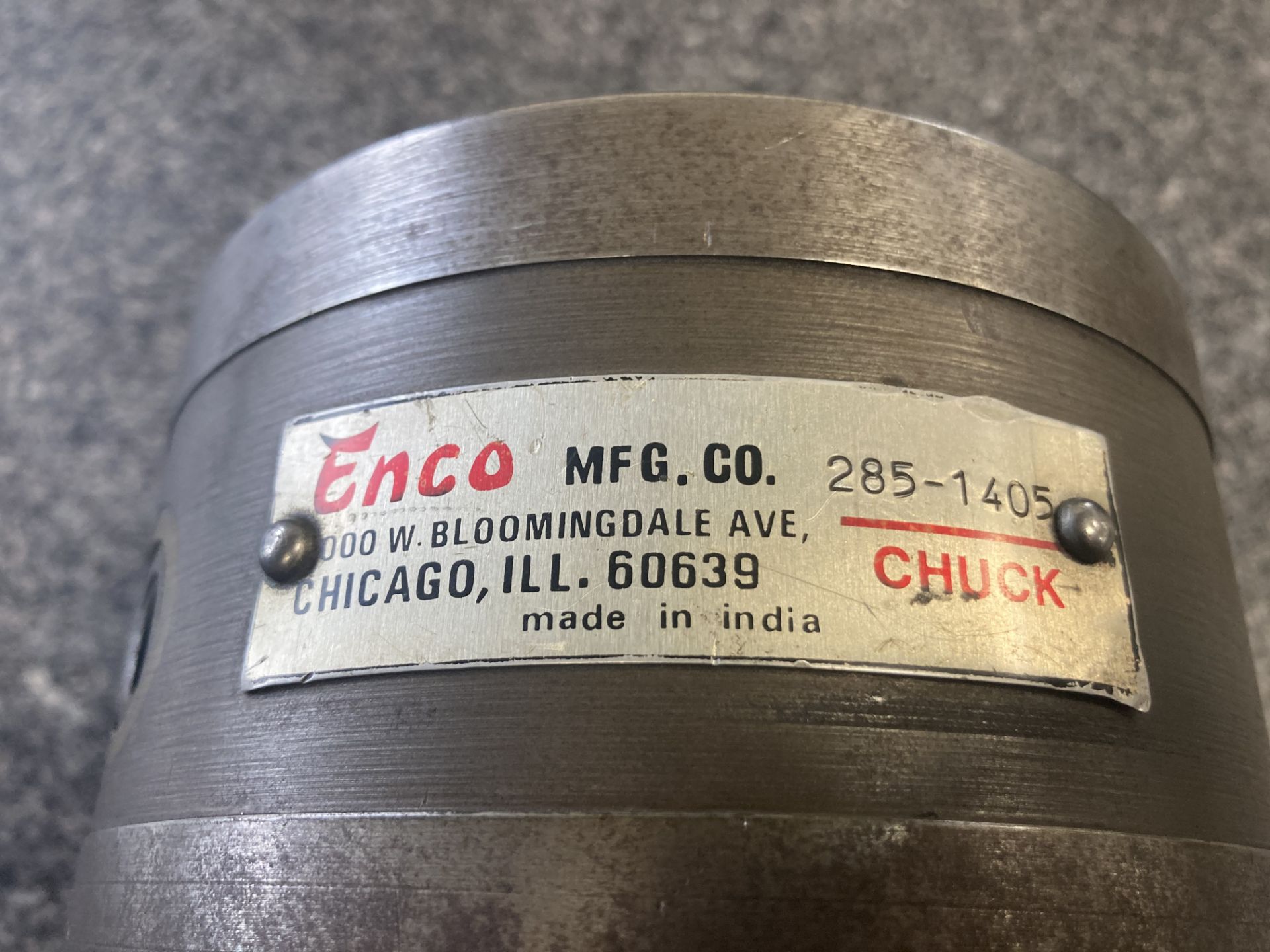 5" Enco Round Magnetic Chuck, P/N: 285-1405 - Image 4 of 4