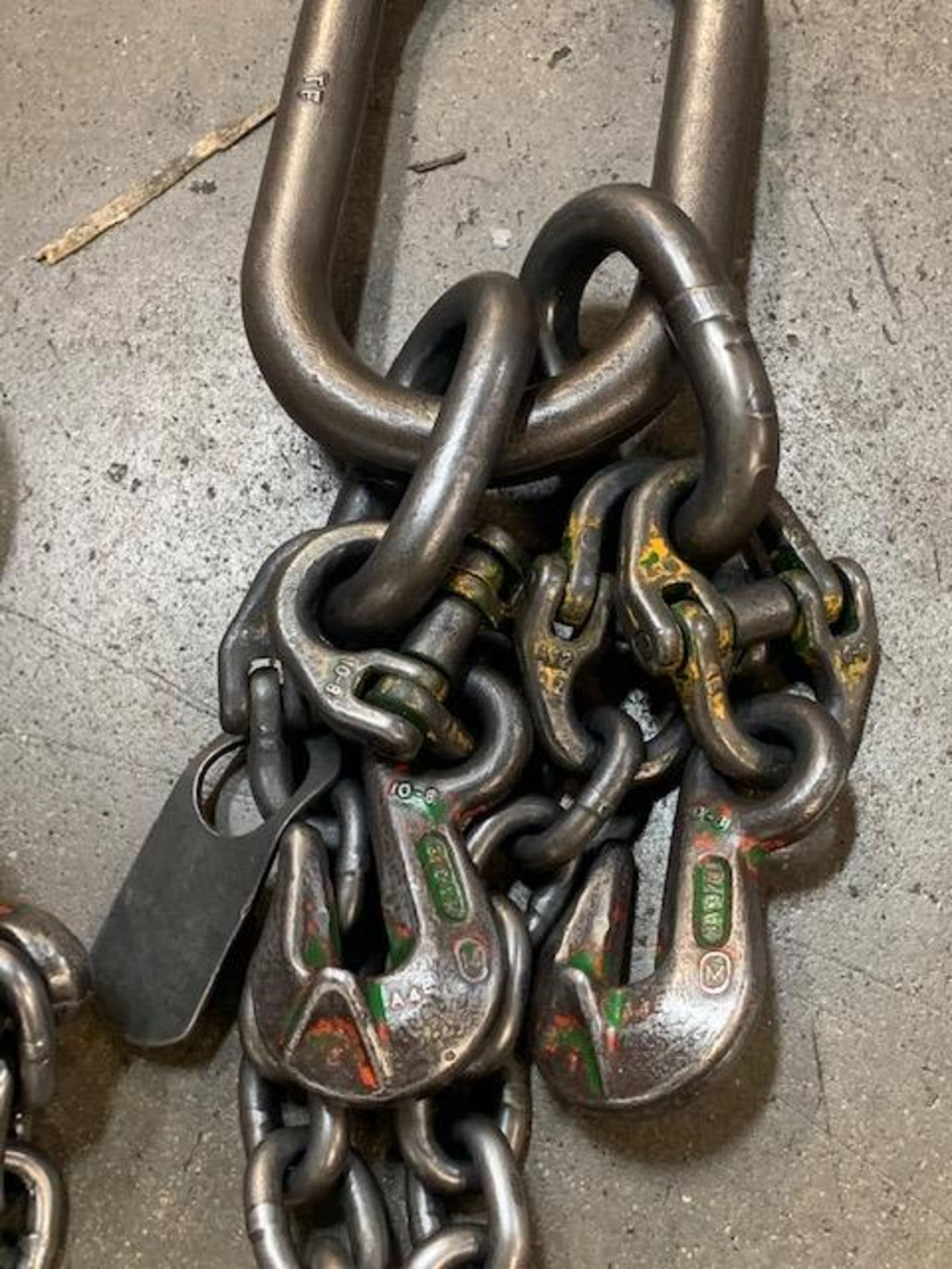 (2) 12,300lb D-Ring Lifting Chains - Image 4 of 5