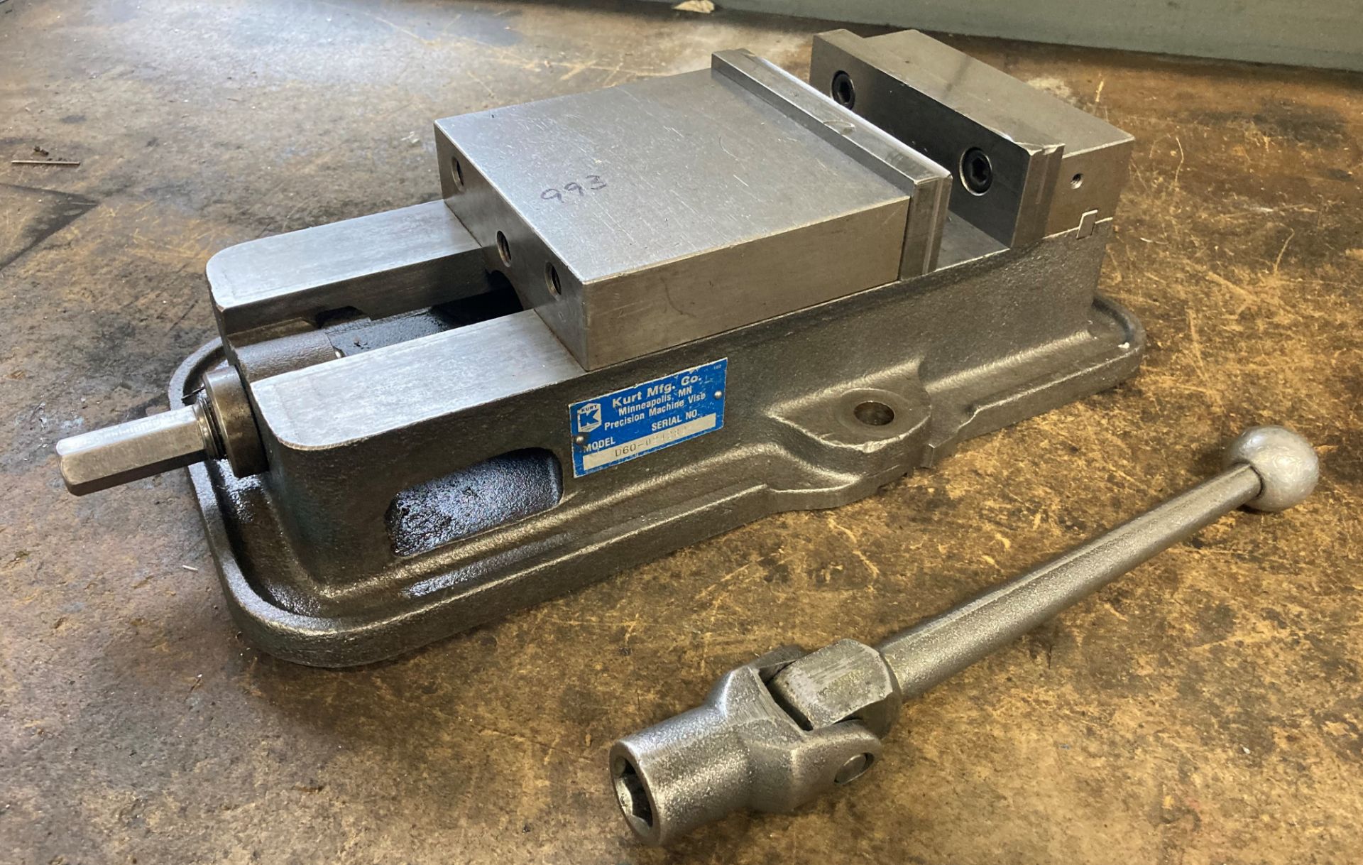 6" Kurt D60 Precision Machine Vise