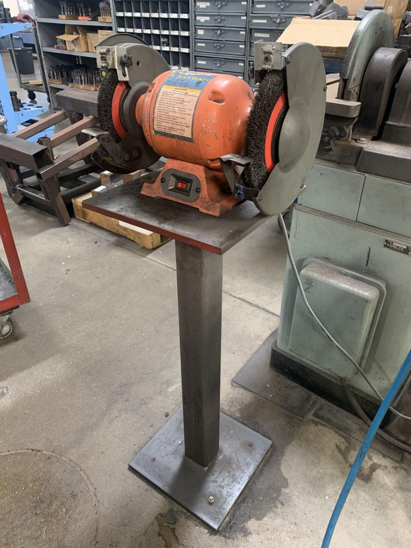 8" Central Machinery Bench Grinder