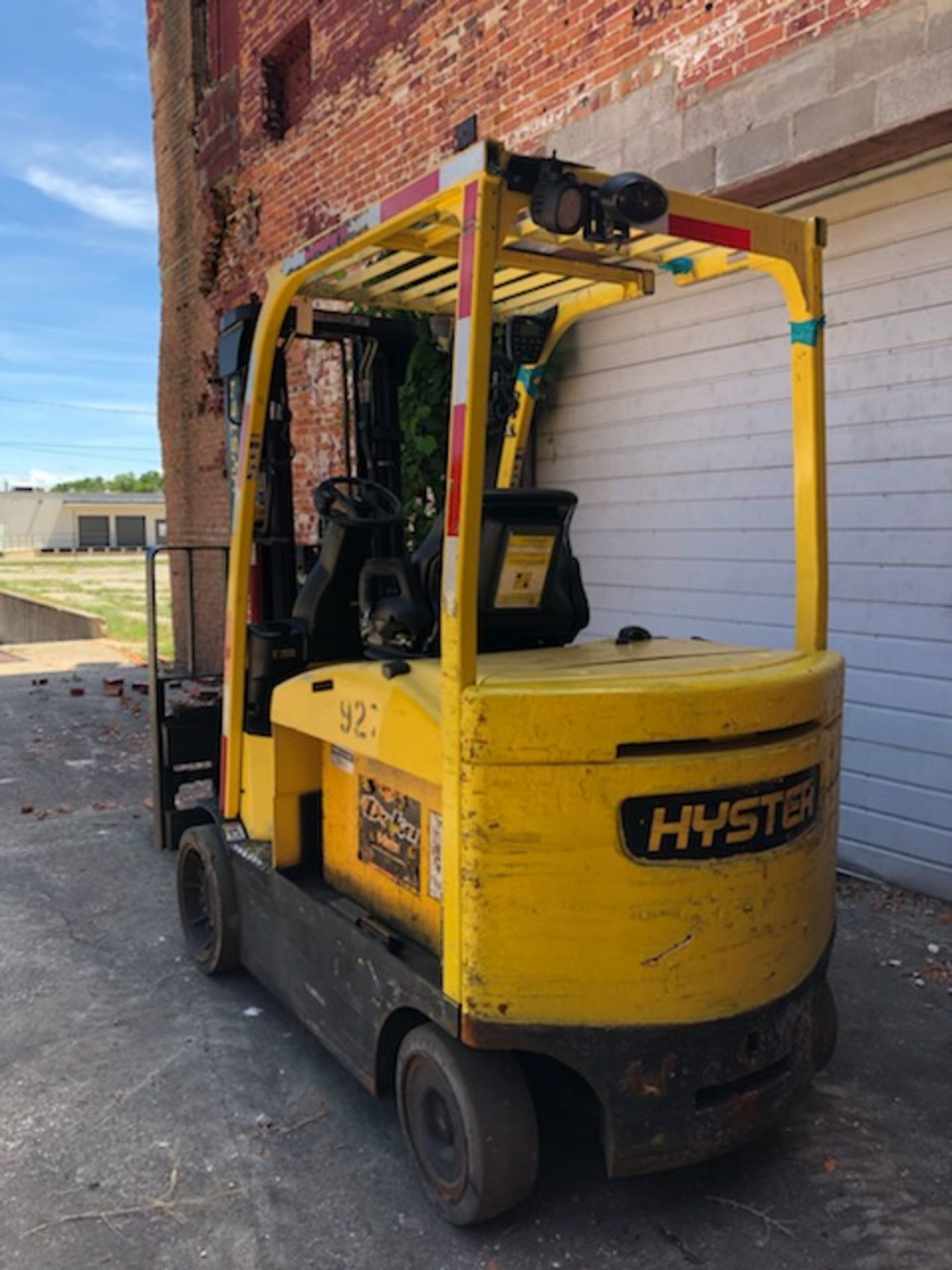 2013 Hyster 8,000 Lb Capacity Electric Forklift Model E80XN - Image 3 of 6