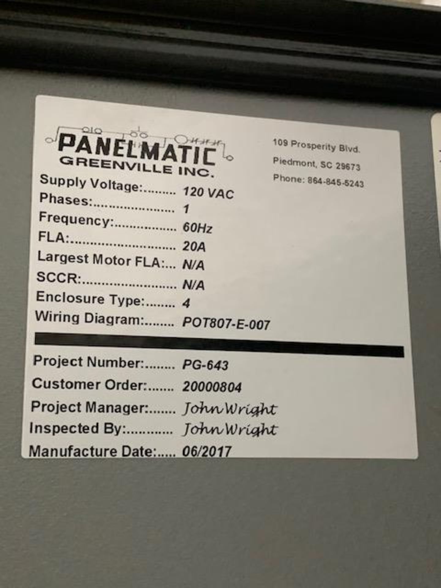 36" Dia x 70" OAH Vulcanizer, Repaired by: Lanford Ind. 2010, Updated A/B Controls 2017 - Image 10 of 11