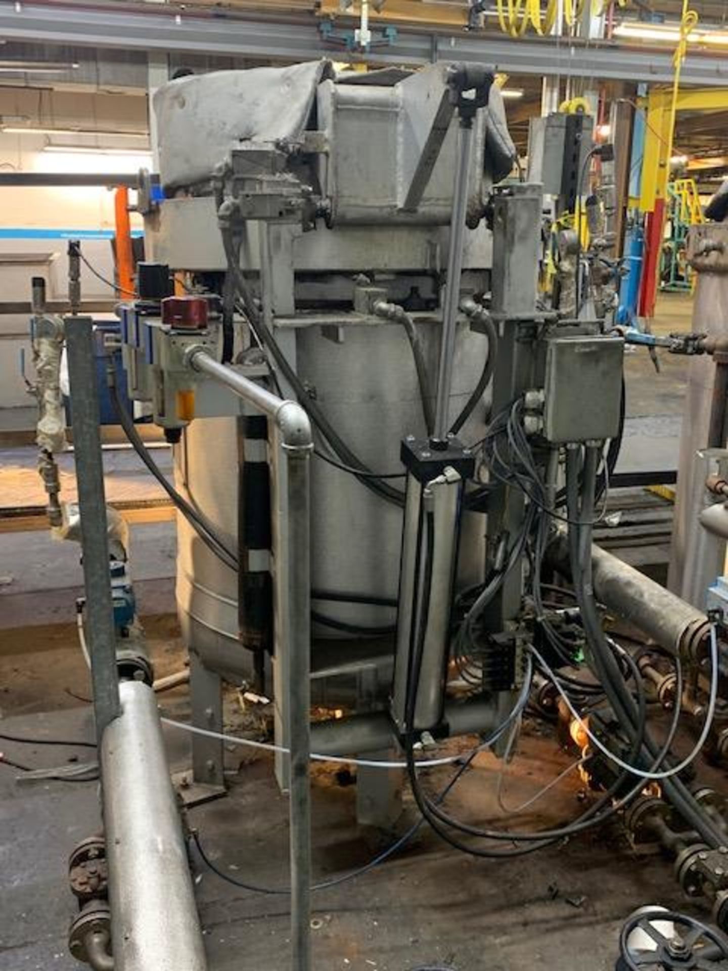 36" Dia x 70" OAH Vulcanizer, Repaired by: Lanford Ind. 2010, Updated A/B Controls 2017 - Image 6 of 11