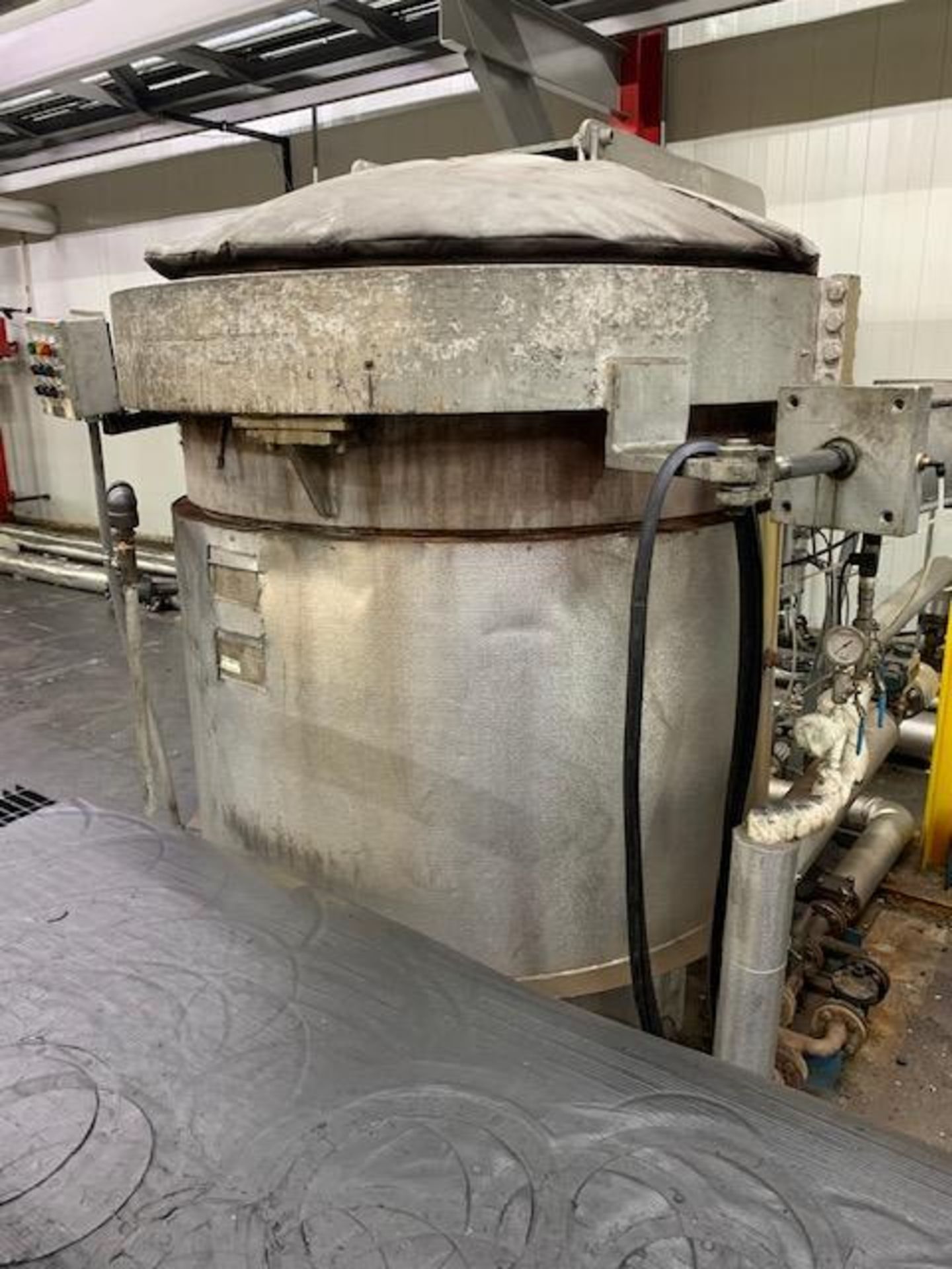 52" Dia. Springfield Tool & Die Autoclave / Vulcanizer w/ Updated A/B Controls in 9/2017