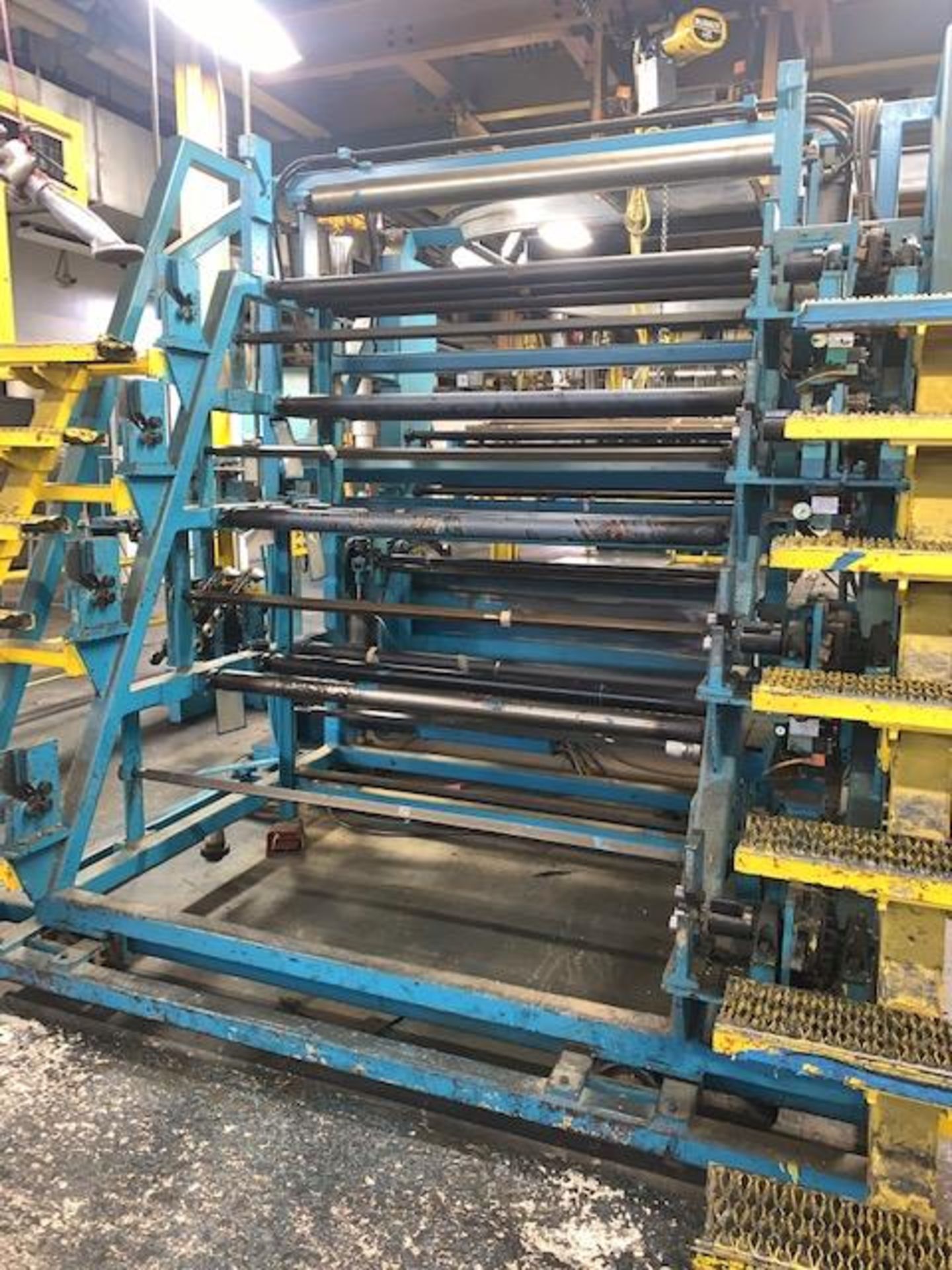 Builder Complete #53, W/ 64" Wide Rollers, Controls and Spinner Machine - Image 2 of 11