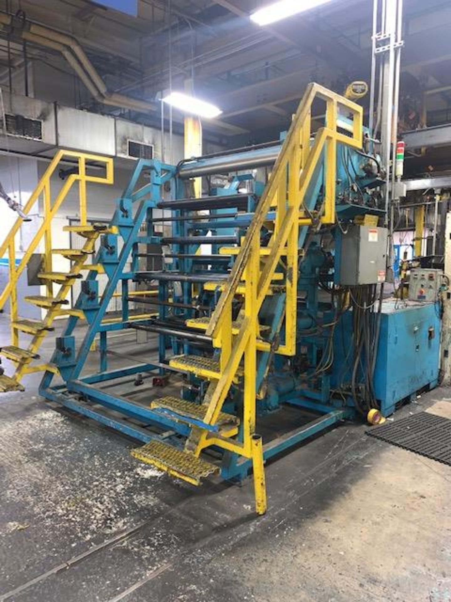 Builder Complete #53, W/ 64" Wide Rollers, Controls and Spinner Machine