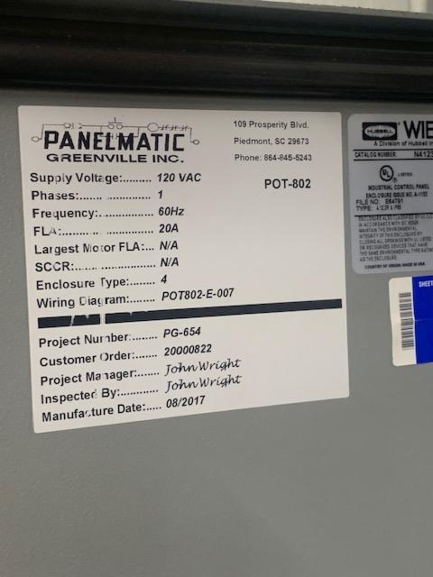 42" x 74" Springfield Tool Vulcanizer / Autoclave w/ Updated A/B Controls in 2017, Repaired in 2010 - Image 11 of 11