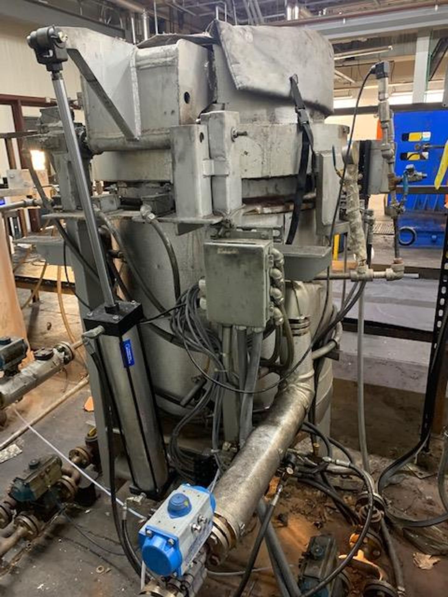 36" Dia x 70" OAH Vulcanizer, Repaired by: Lanford Ind. 2010, Updated A/B Controls 2017 - Image 8 of 11