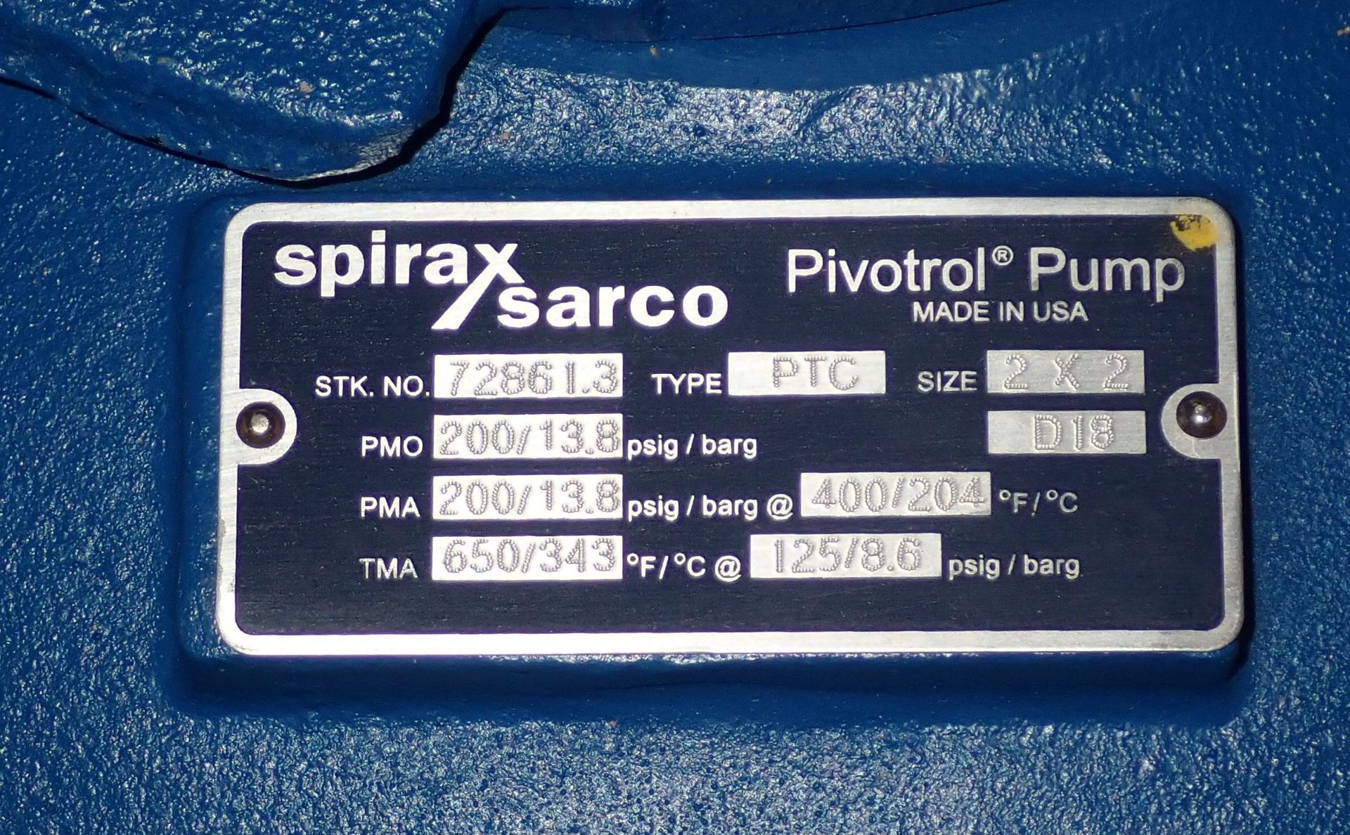 Spirax Sarco Pivotrol Pump Unit - Image 9 of 9