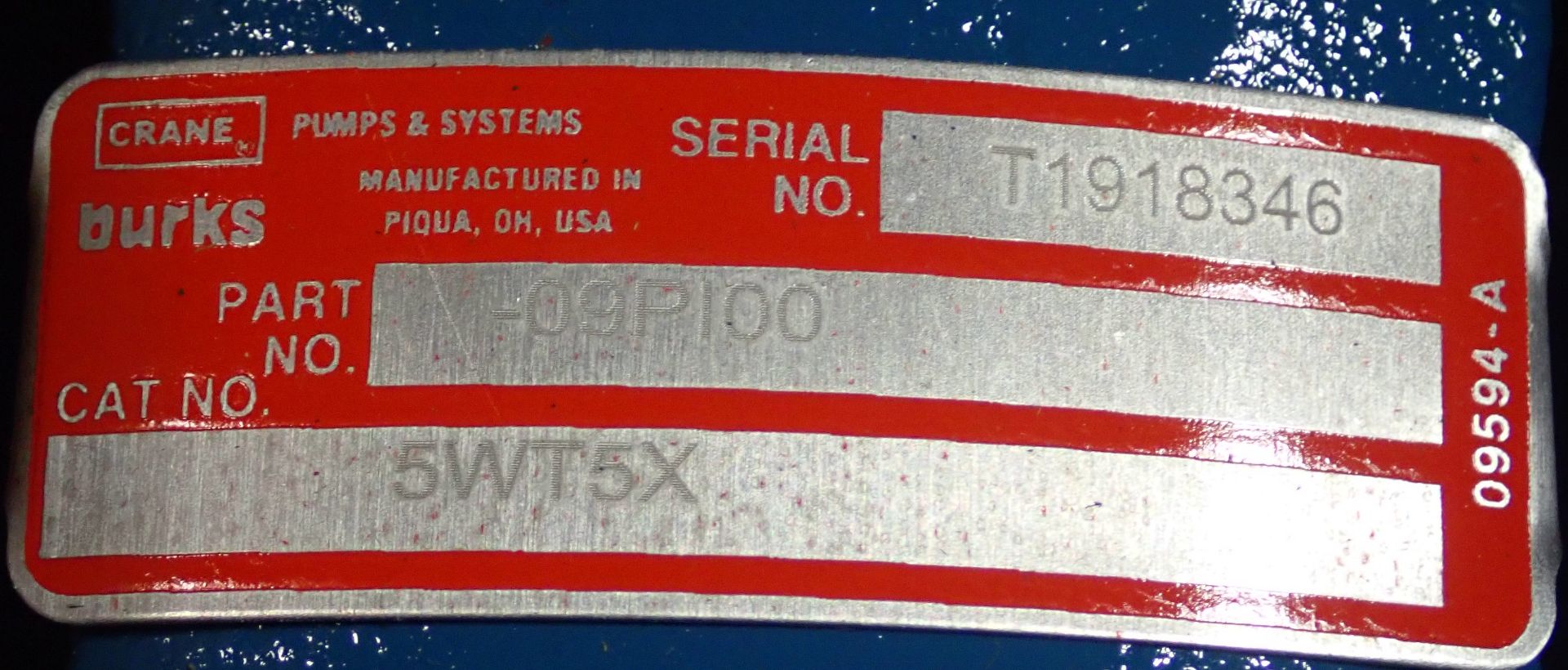 Crane Pumps & Systems #09PI00 - Image 8 of 8