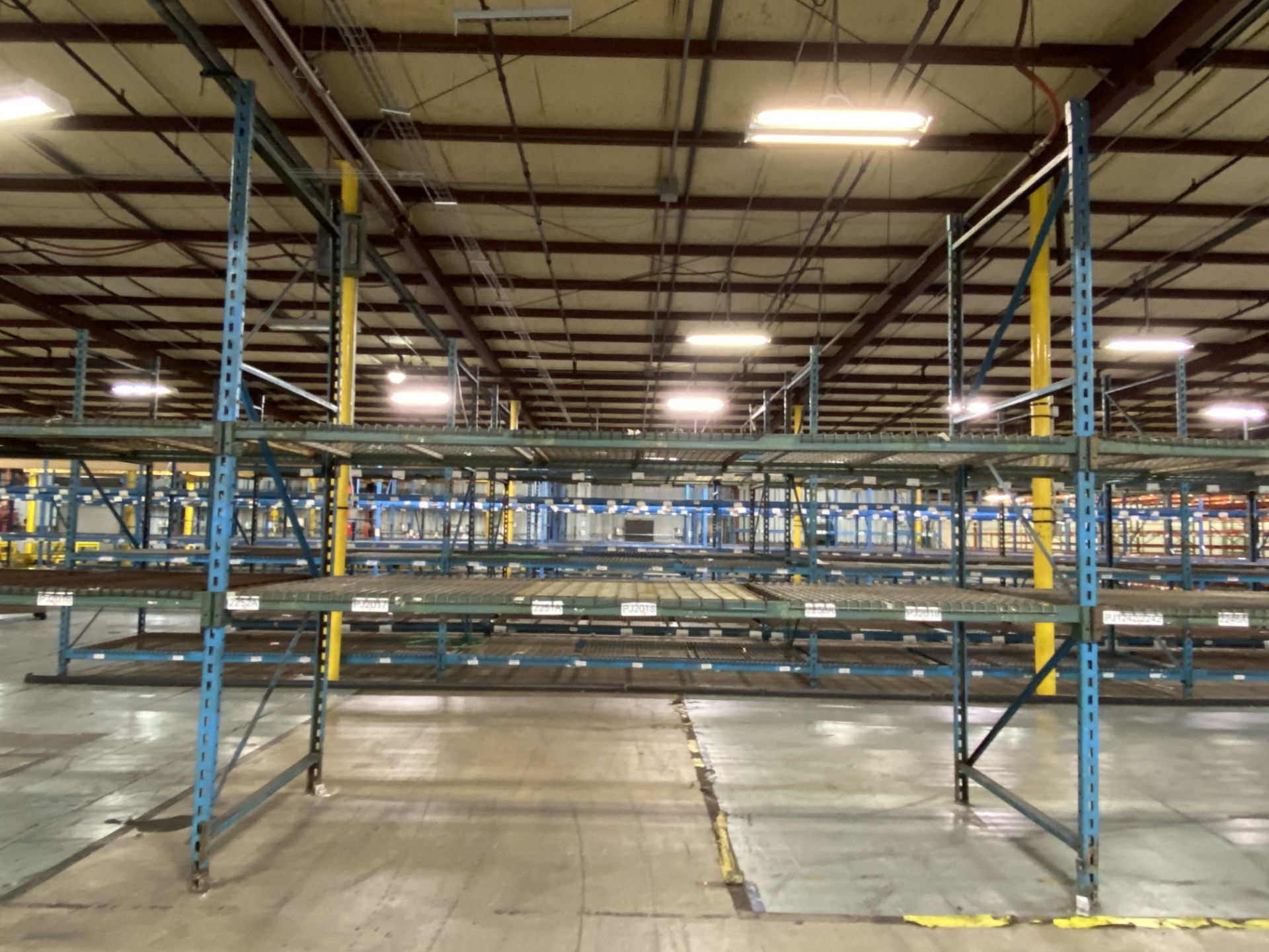 Lot of (3) Sections of Pallet Racking - Image 5 of 17