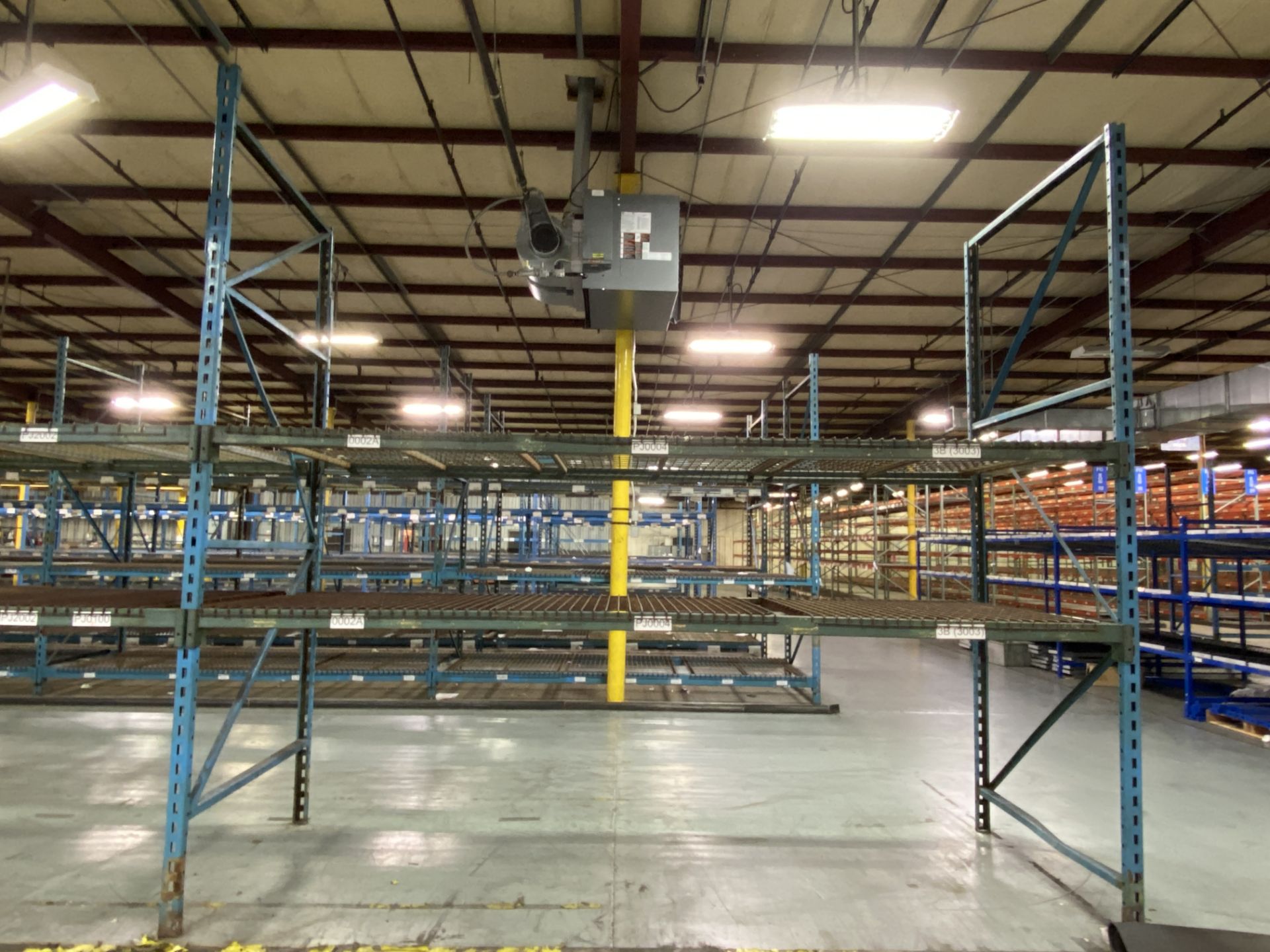 Lot of (3) Sections of Pallet Racking - Image 8 of 17