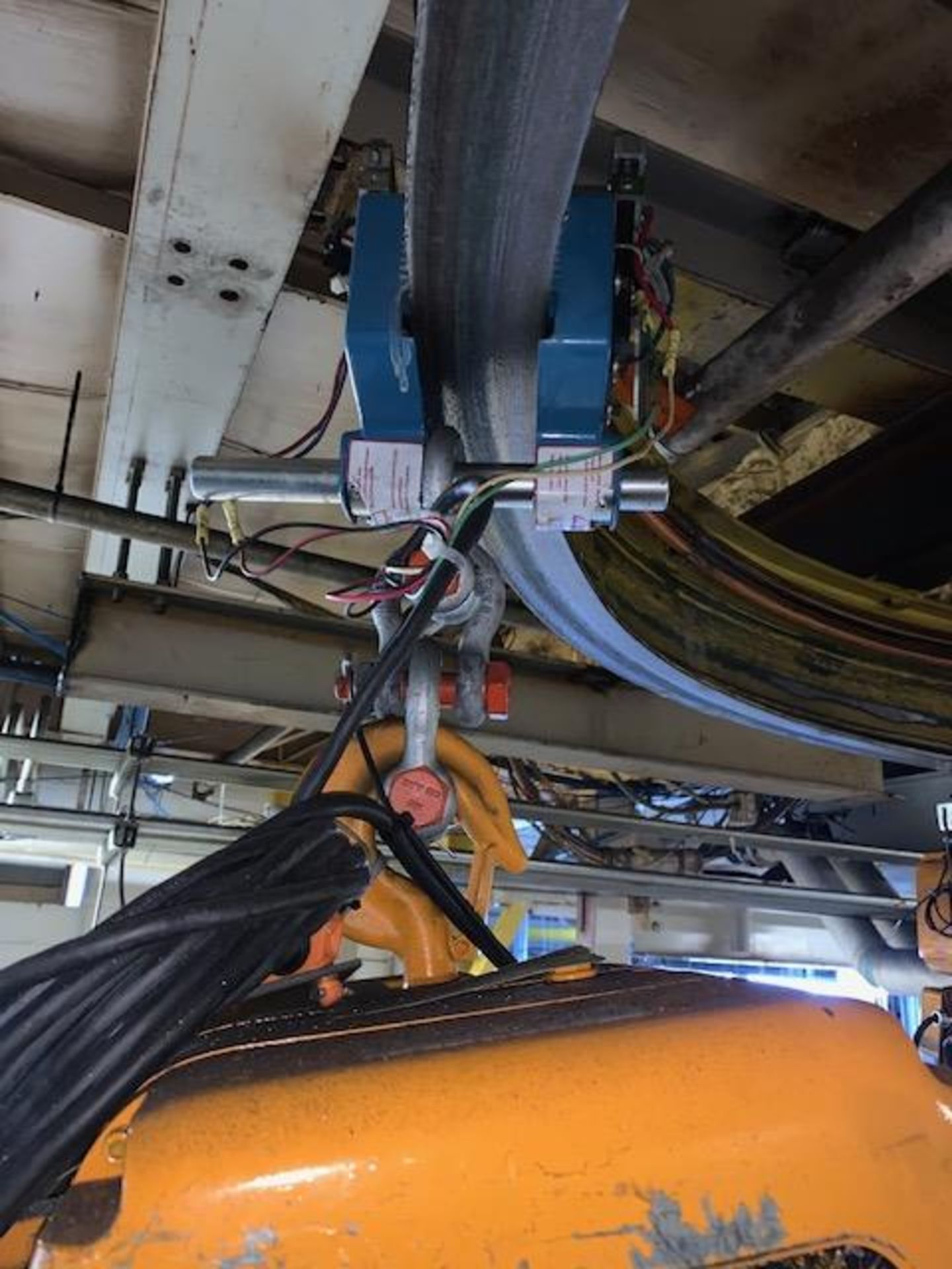 2 Ton Harrington Electric Chain Hoist, Manual Trolley, 14 FPM, Mfg'd: 2019 - Image 6 of 6