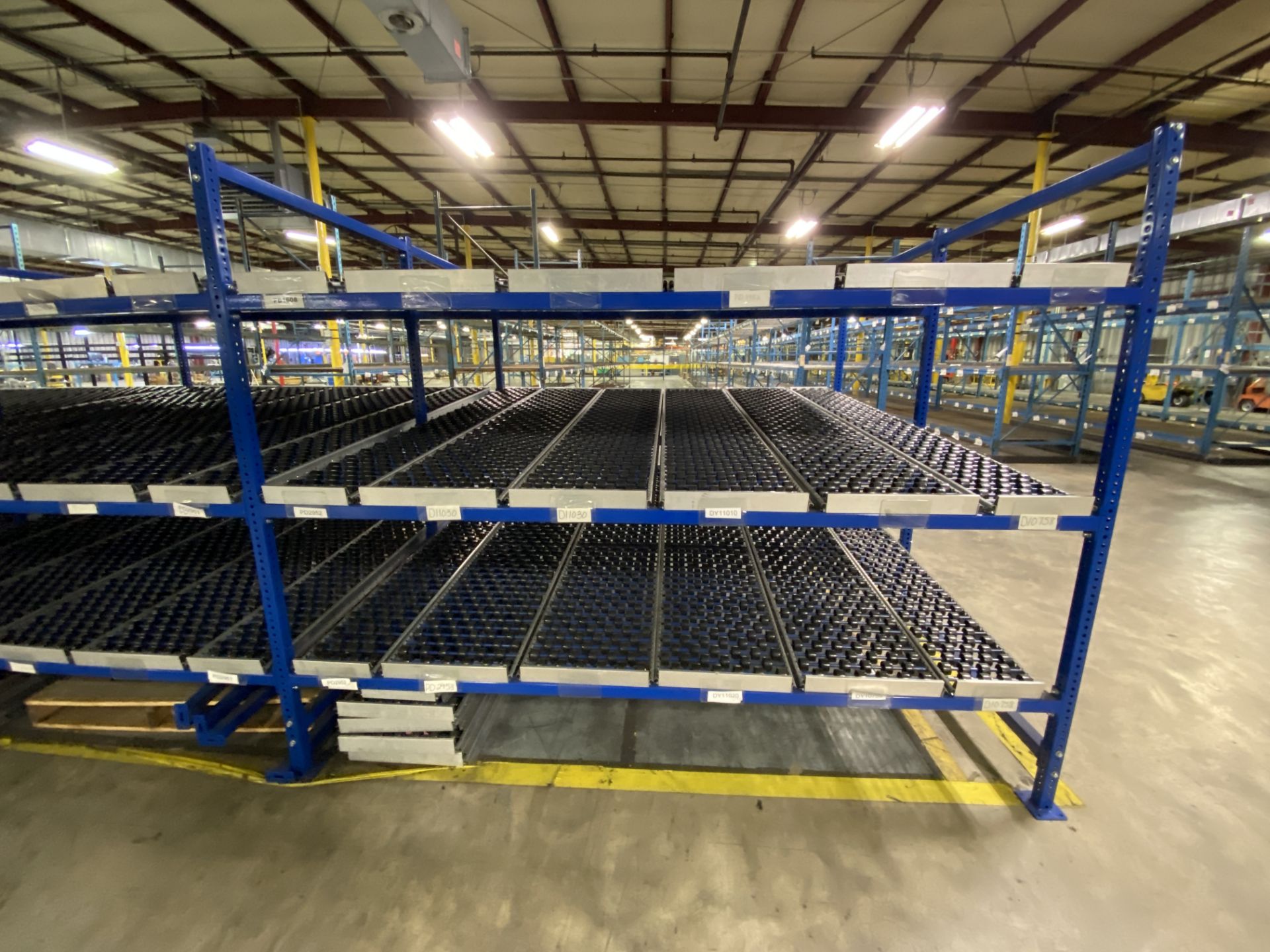 Lot of (3) Sections of Roller Racking - Image 9 of 10