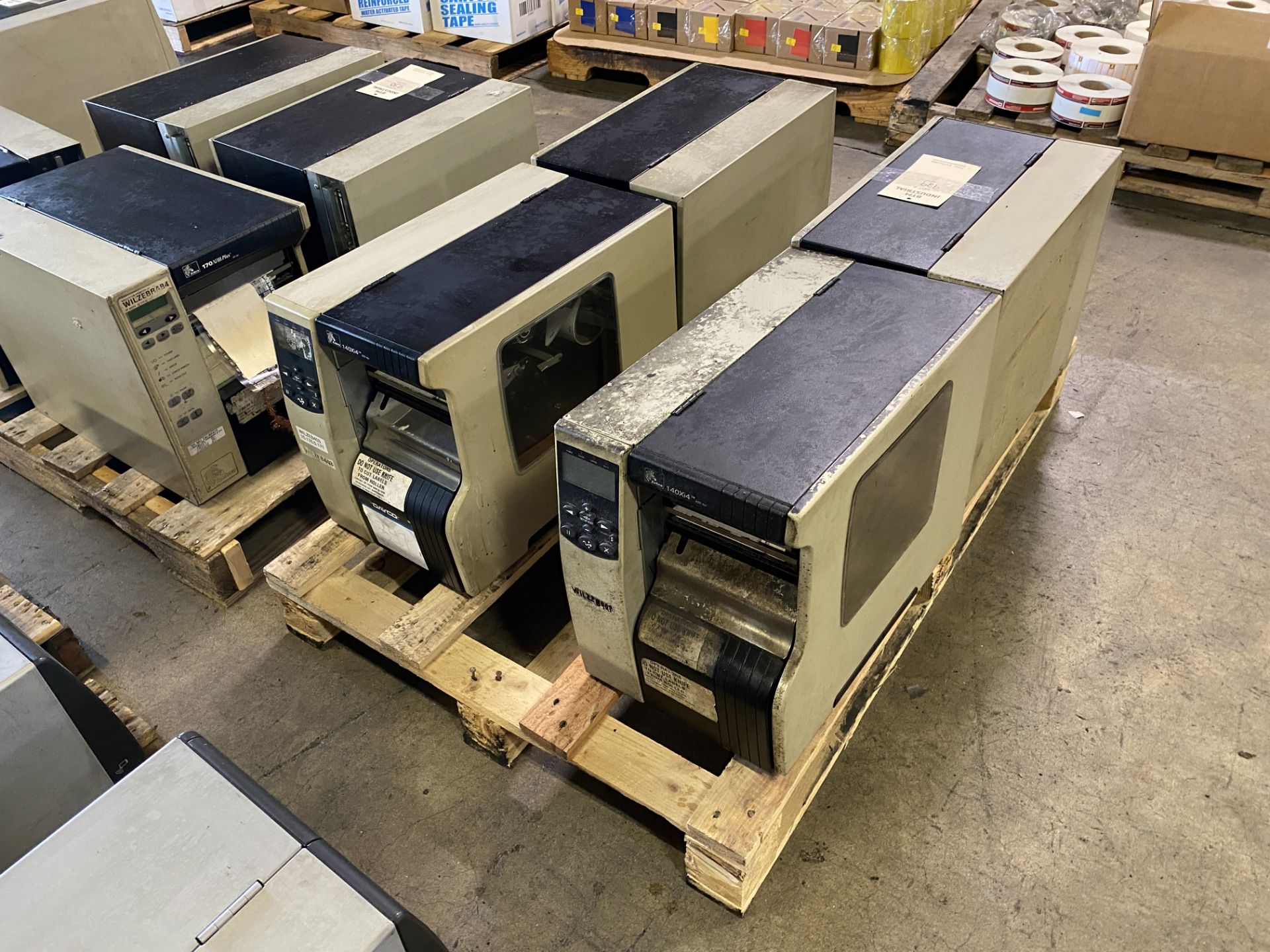 Lot of (4) Zebra printers - 140Xi4 - Image 3 of 5