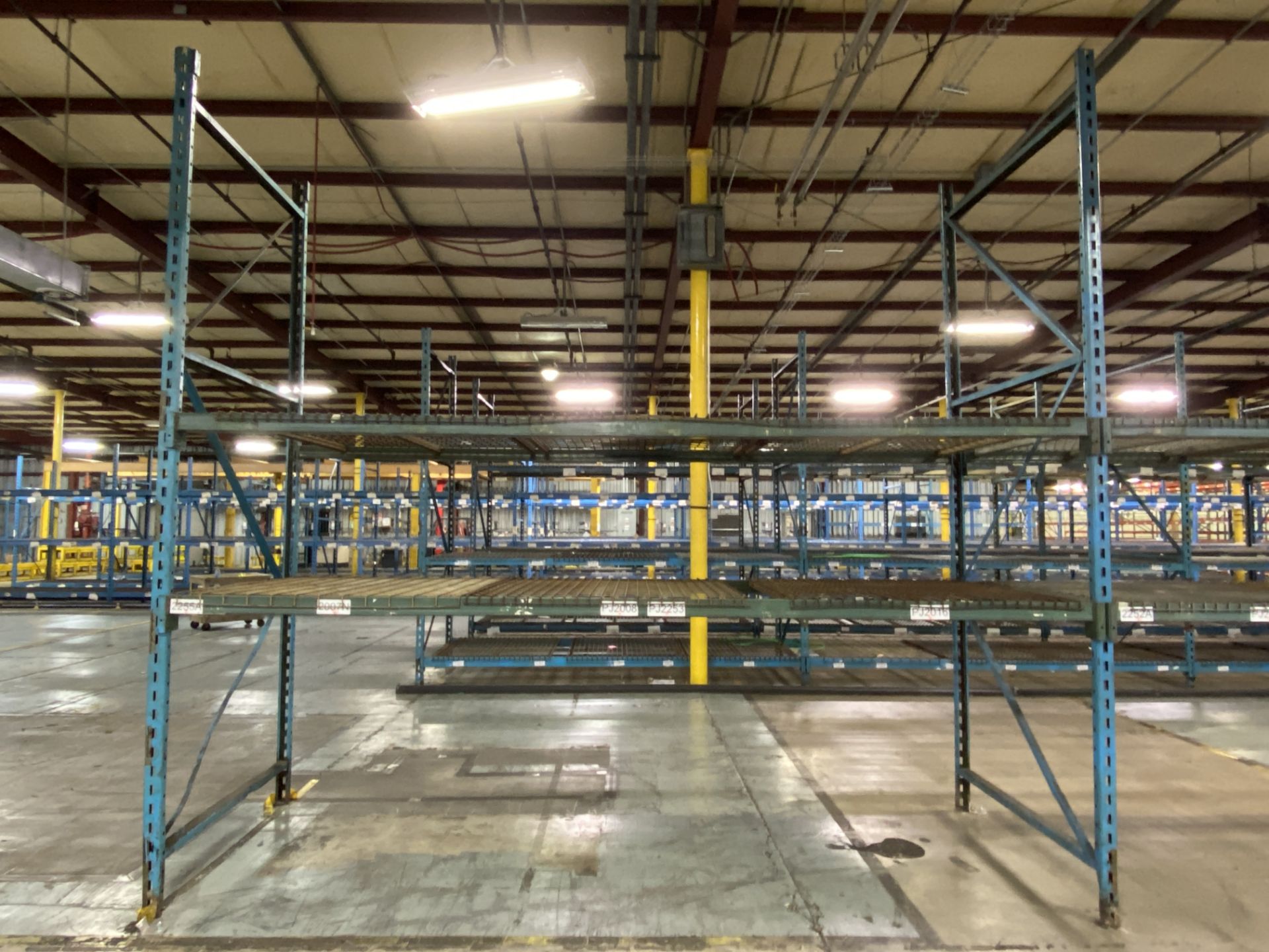 Lot of (3) Sections of Pallet Racking - Image 4 of 17