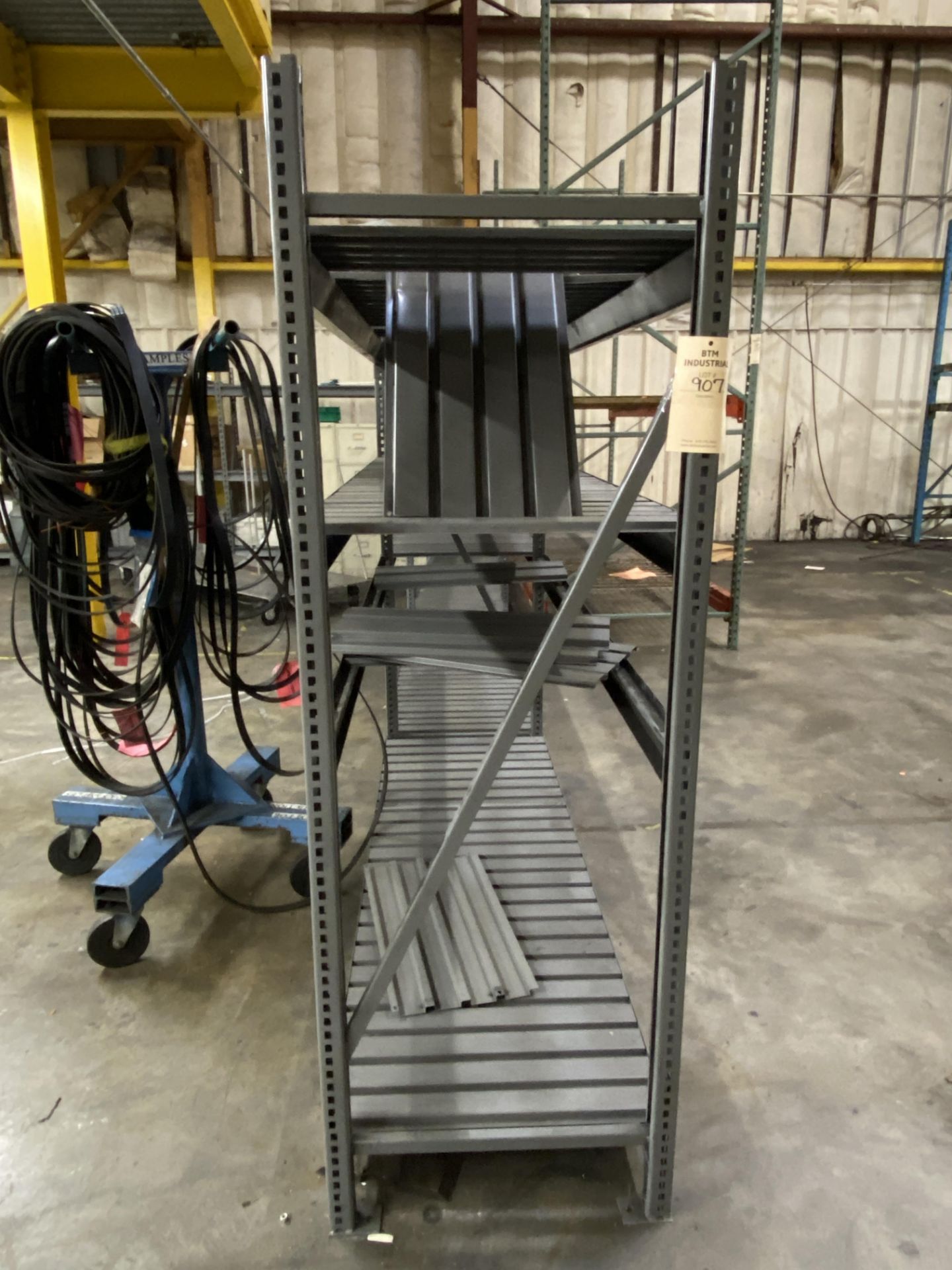 Lot of Heavy Duty Steel Shelving - Image 2 of 5