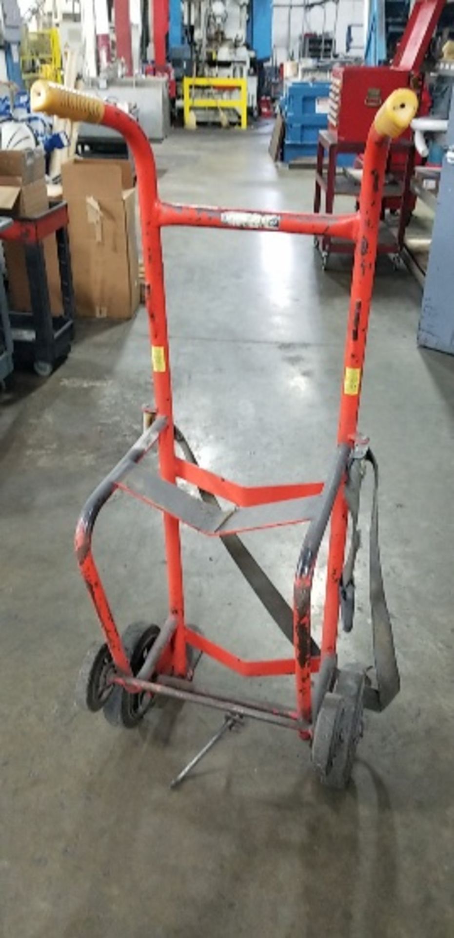 Heavy Duty Drum Dolly w/Safety Straps